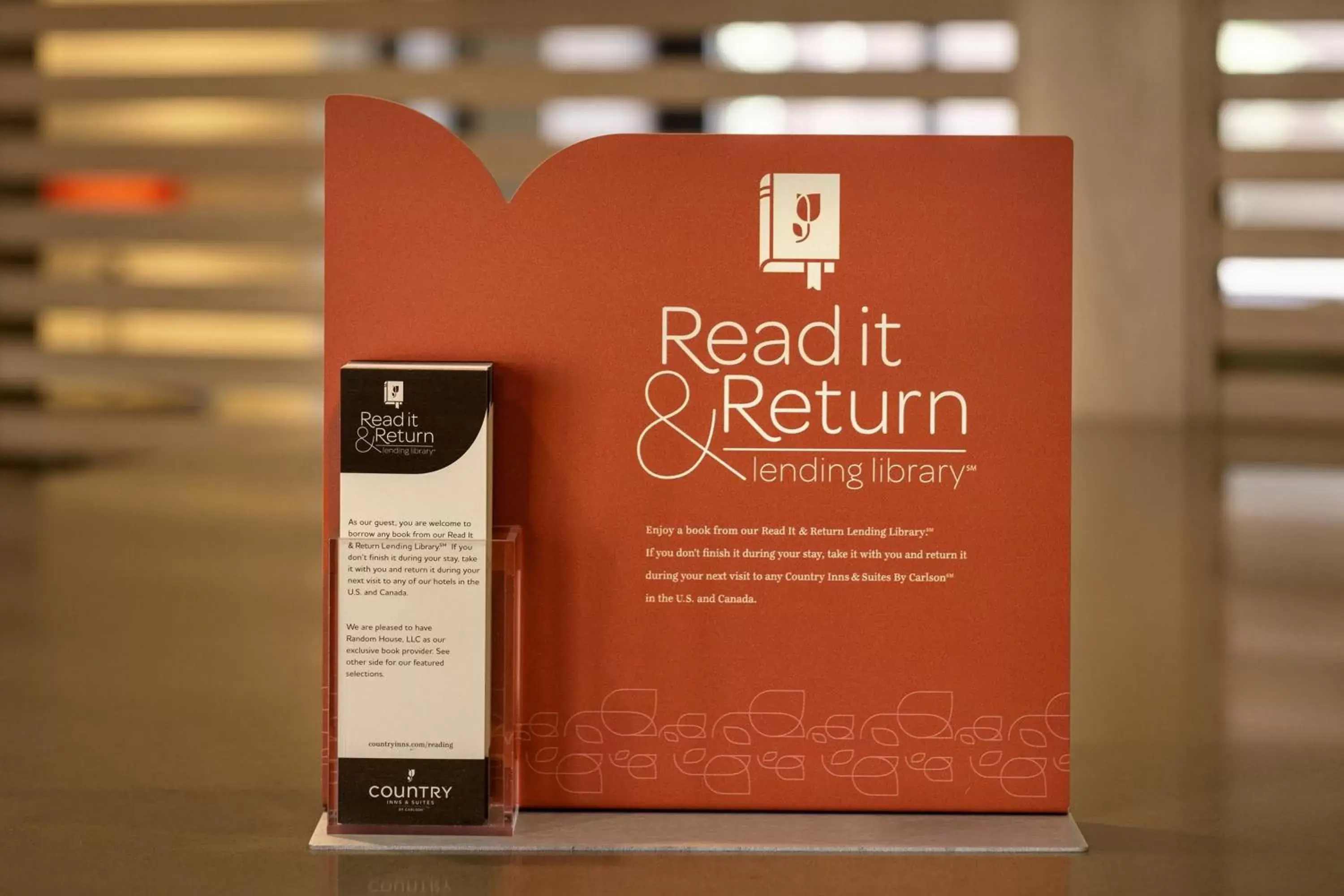 Library, Logo/Certificate/Sign/Award in Country Inn & Suites by Radisson, Lewisville, TX