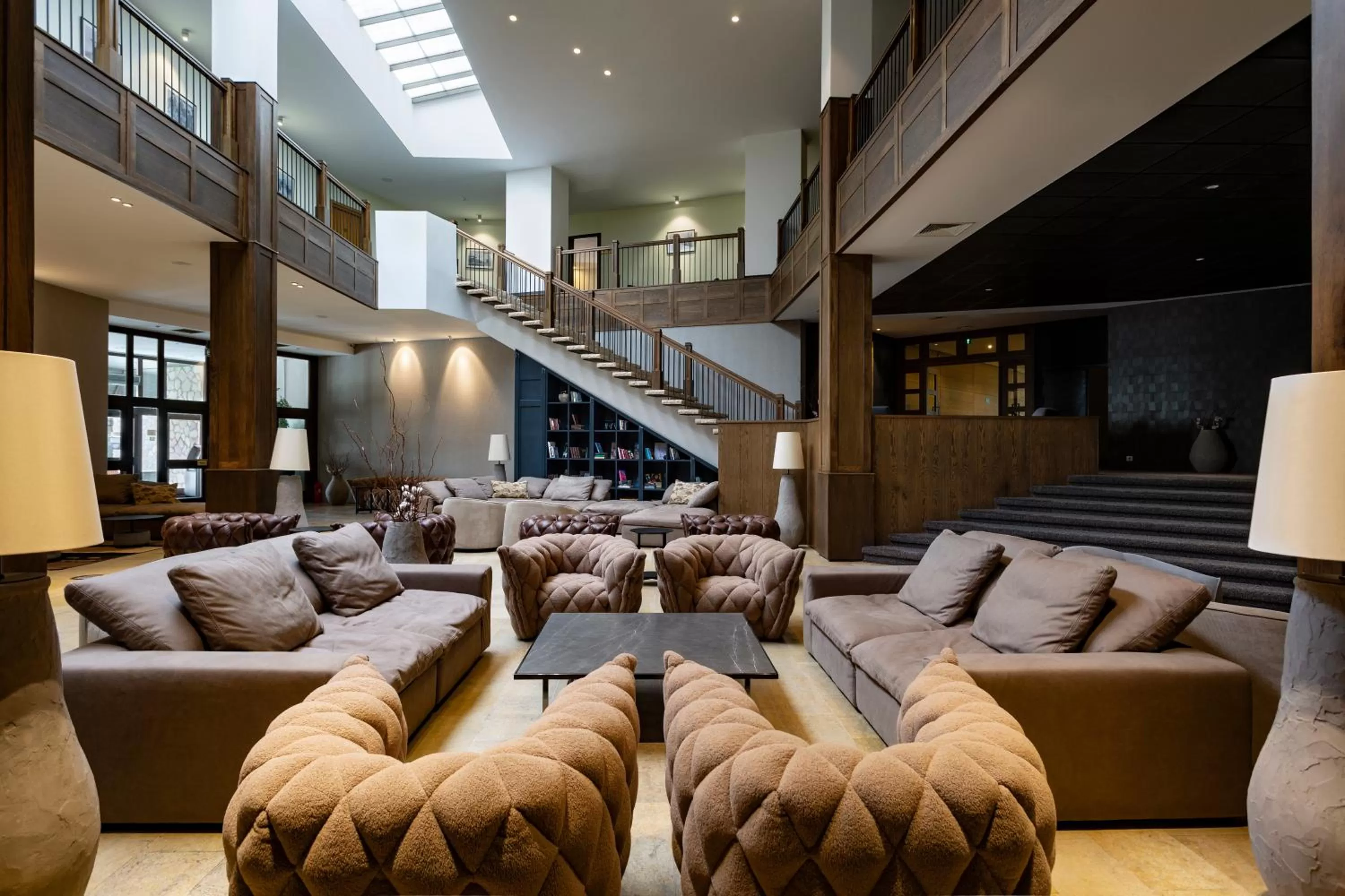 Lobby or reception in Marco Polo Hotel Gudauri