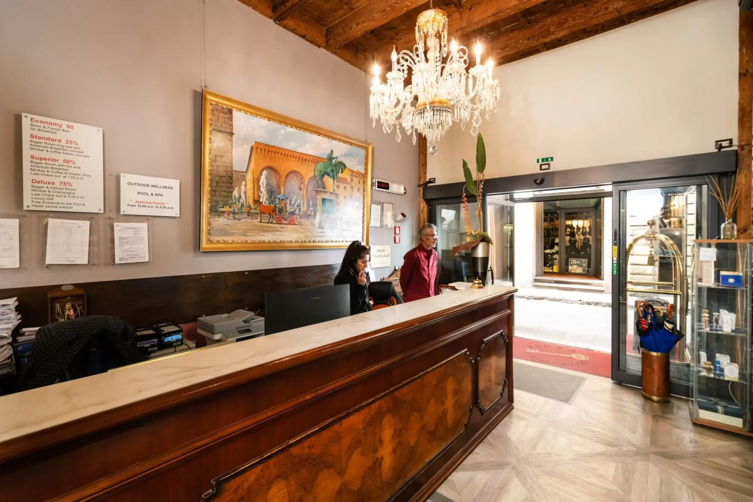 Staff, Lobby/Reception in Hotel Ginori Al Duomo