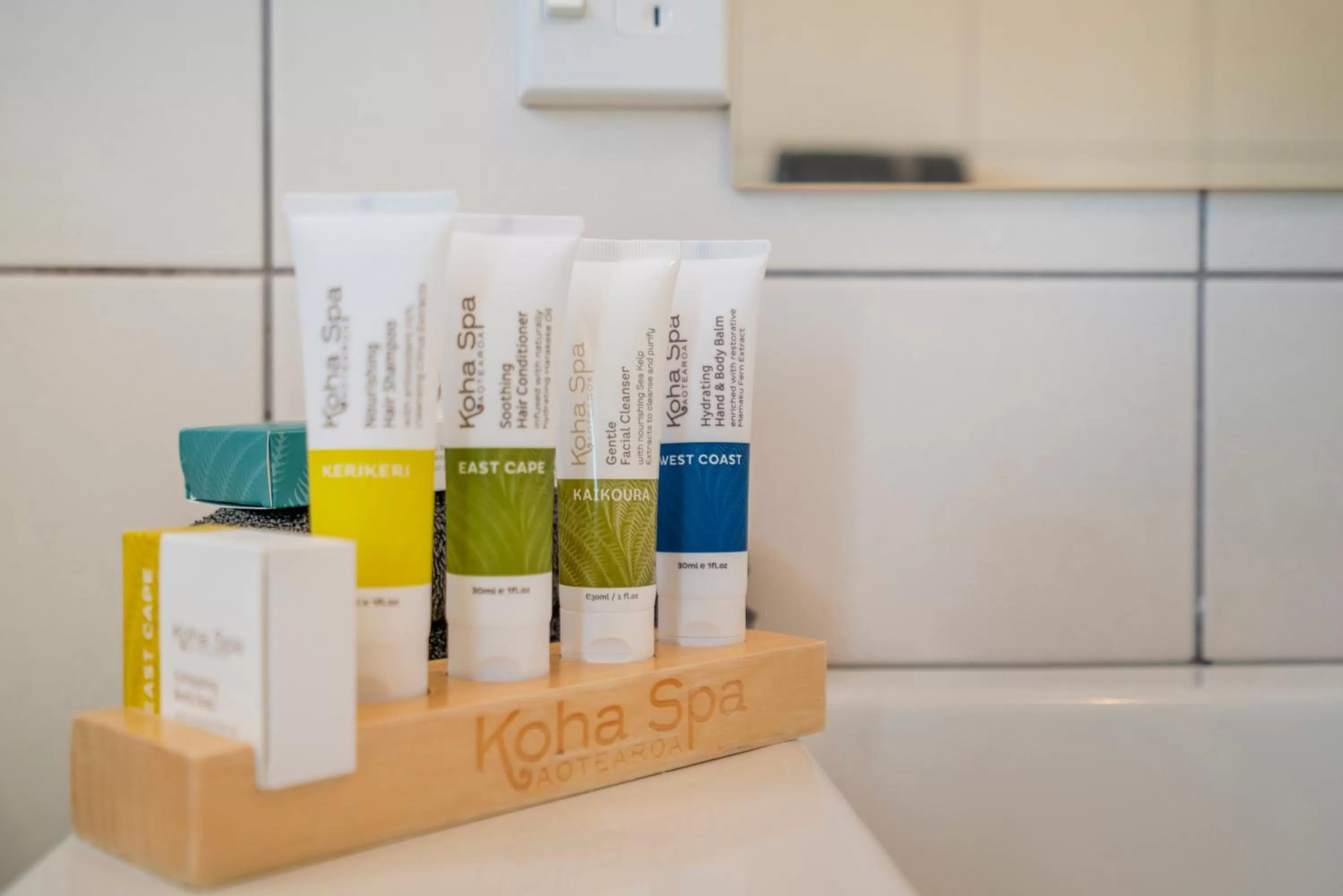 Bathroom in The Oceanside Motel