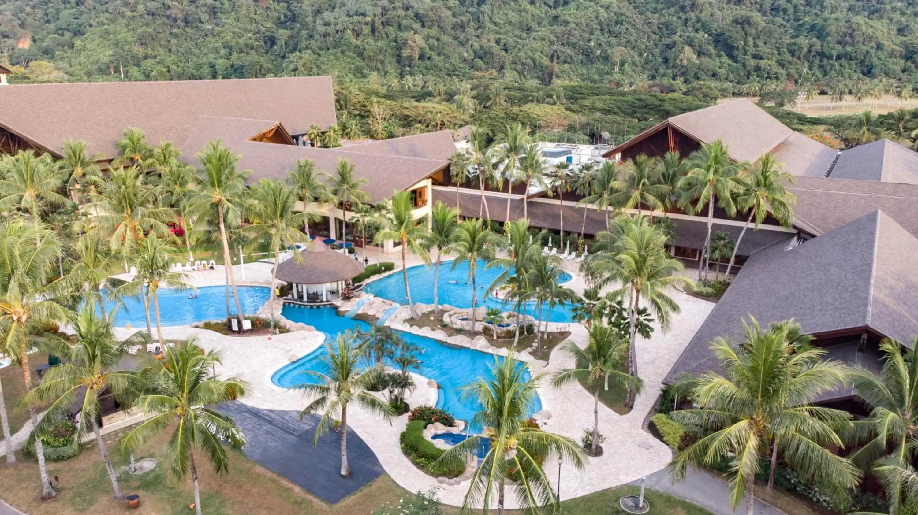 Bird's eye view in Nexus Resort & Spa Karambunai Bird's eye view in Nexus Resort & Spa Karambunai