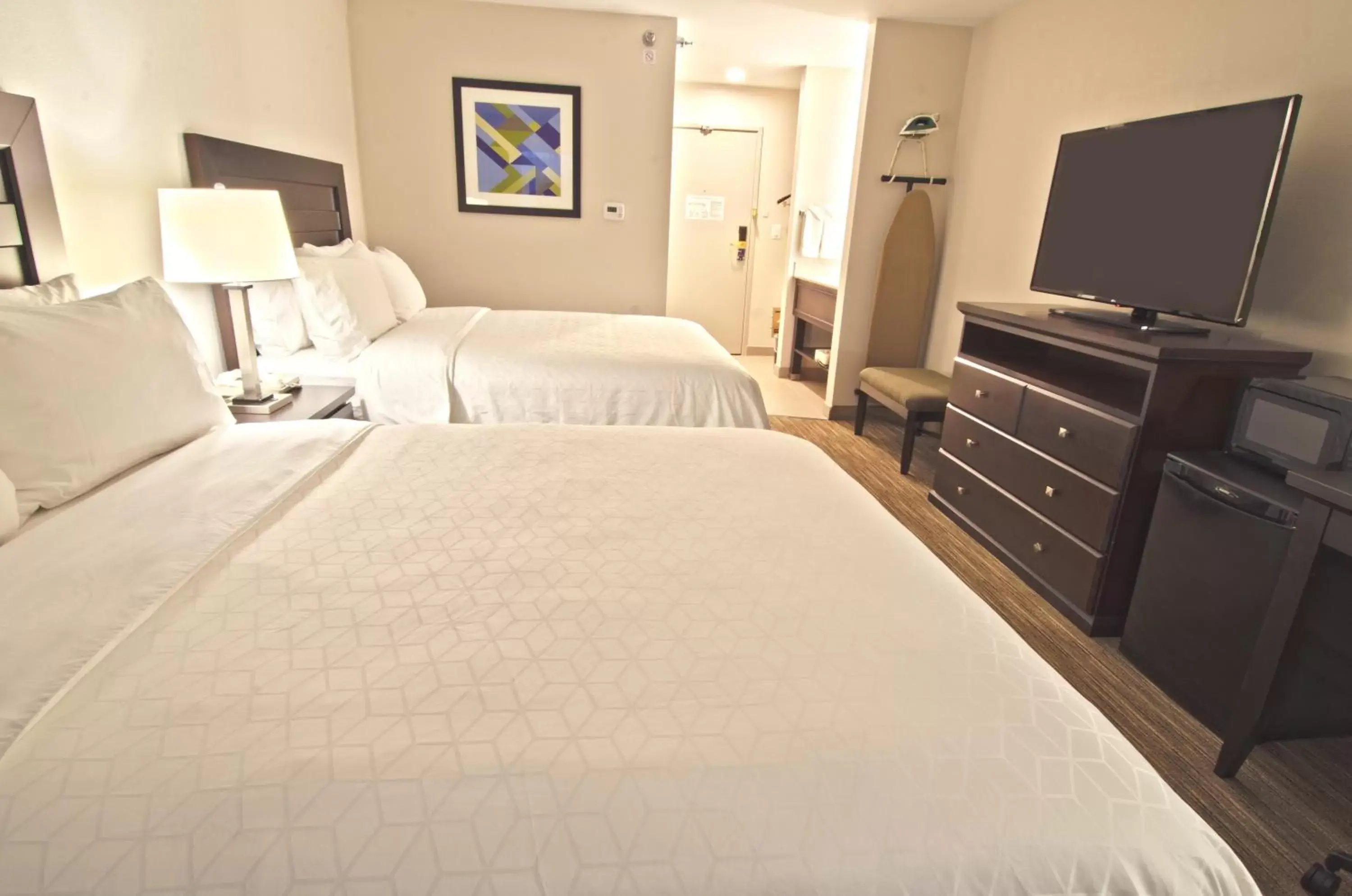 Photo of the whole room, Bed in Holiday Inn Express & Suites Chicago-Libertyville, an IHG Hotel