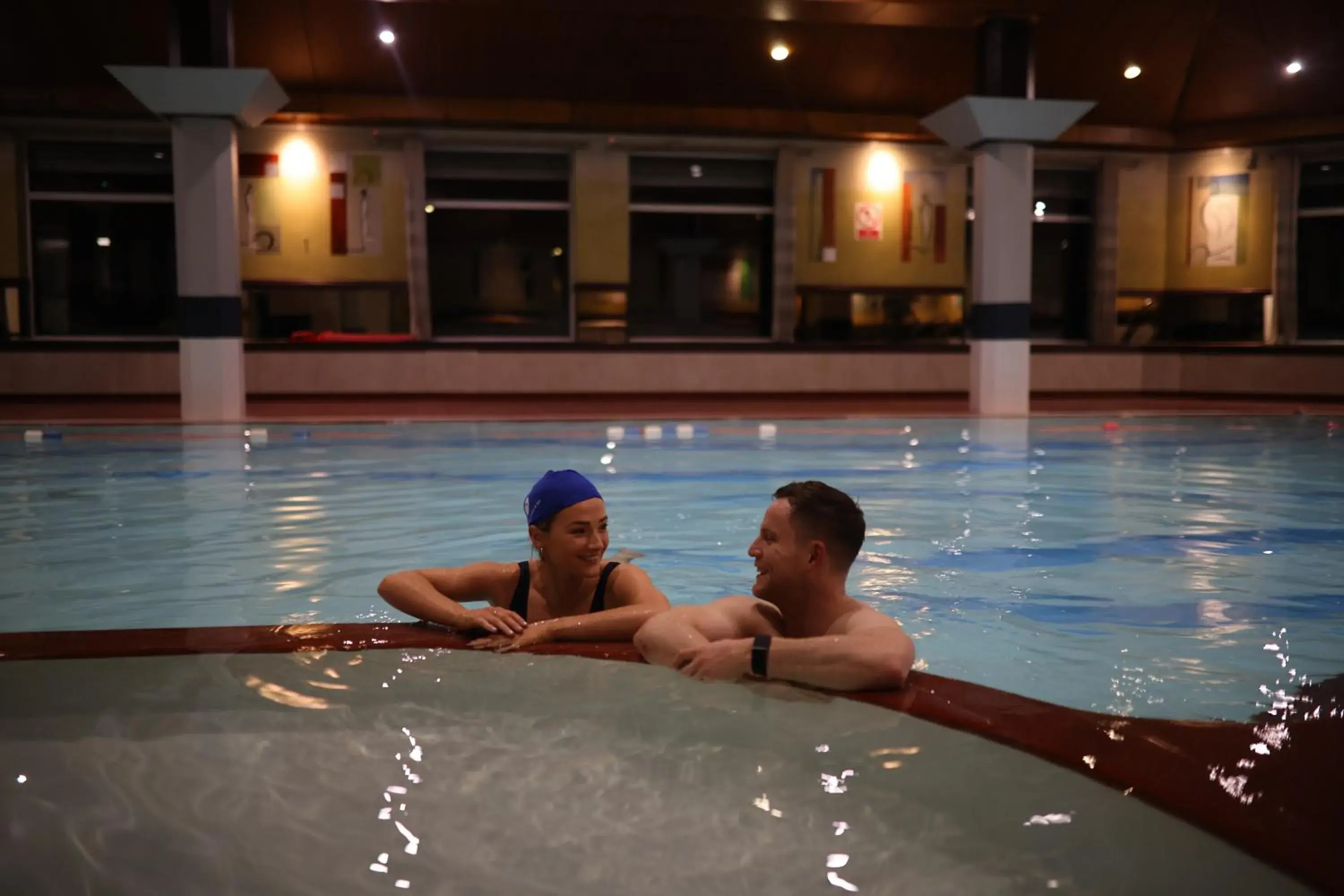 Pool view, Swimming Pool in Glenavon House Hotel