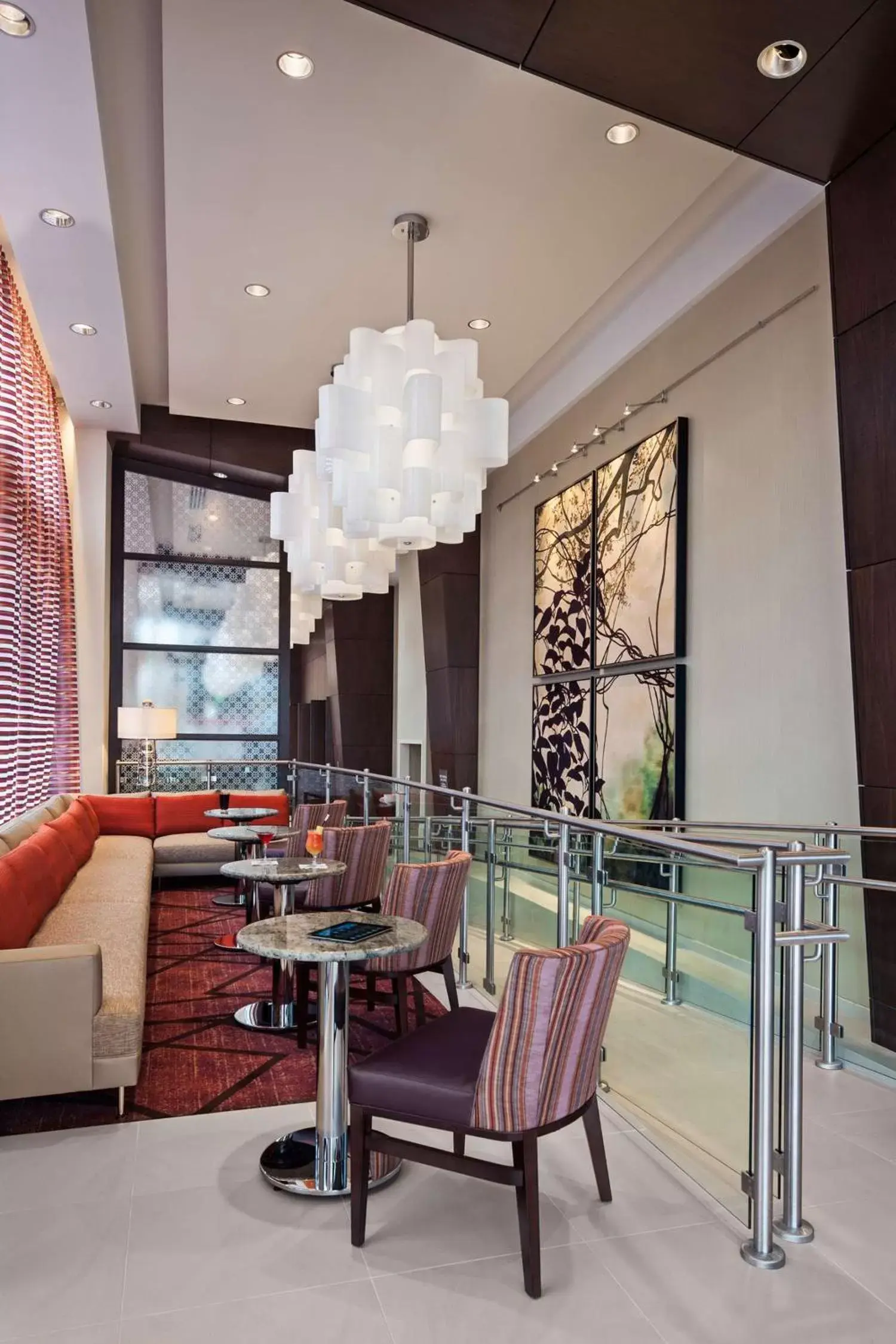 Restaurant/places to eat, Seating Area in Hilton Garden Inn Atlanta Midtown