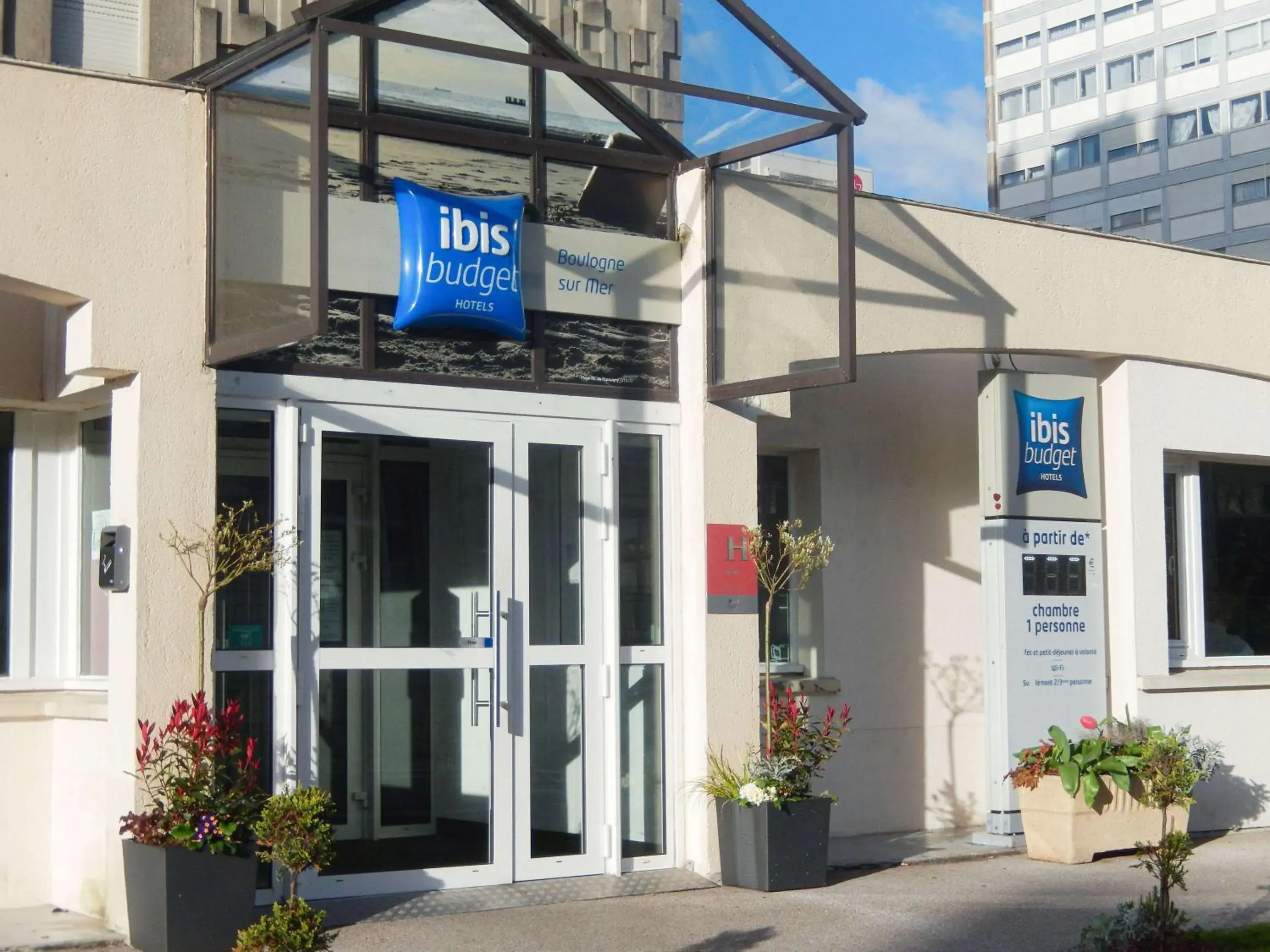 Property building in ibis Budget Boulogne Sur Mer Centre les Ports