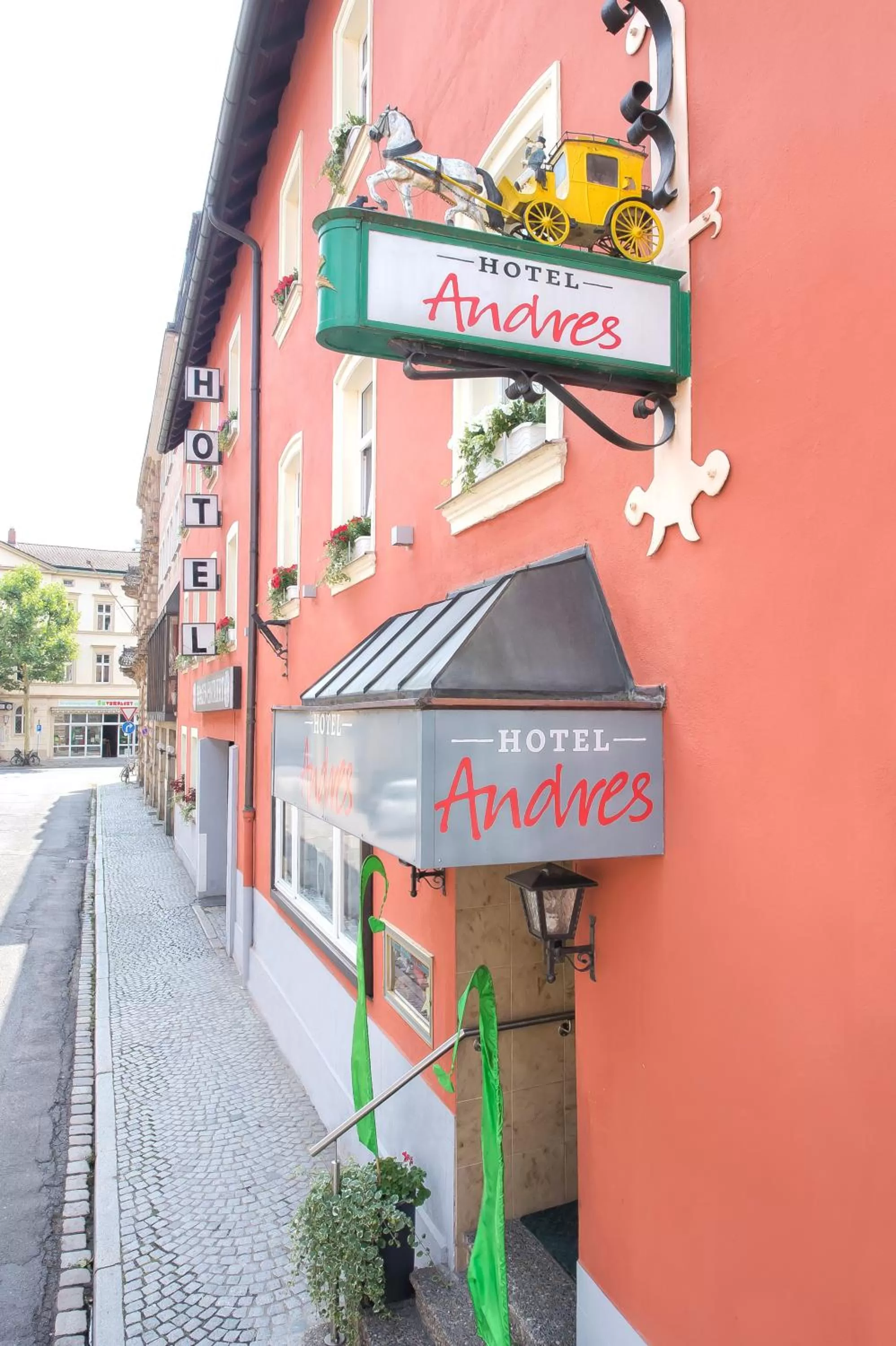 Property building in Hotel Andres