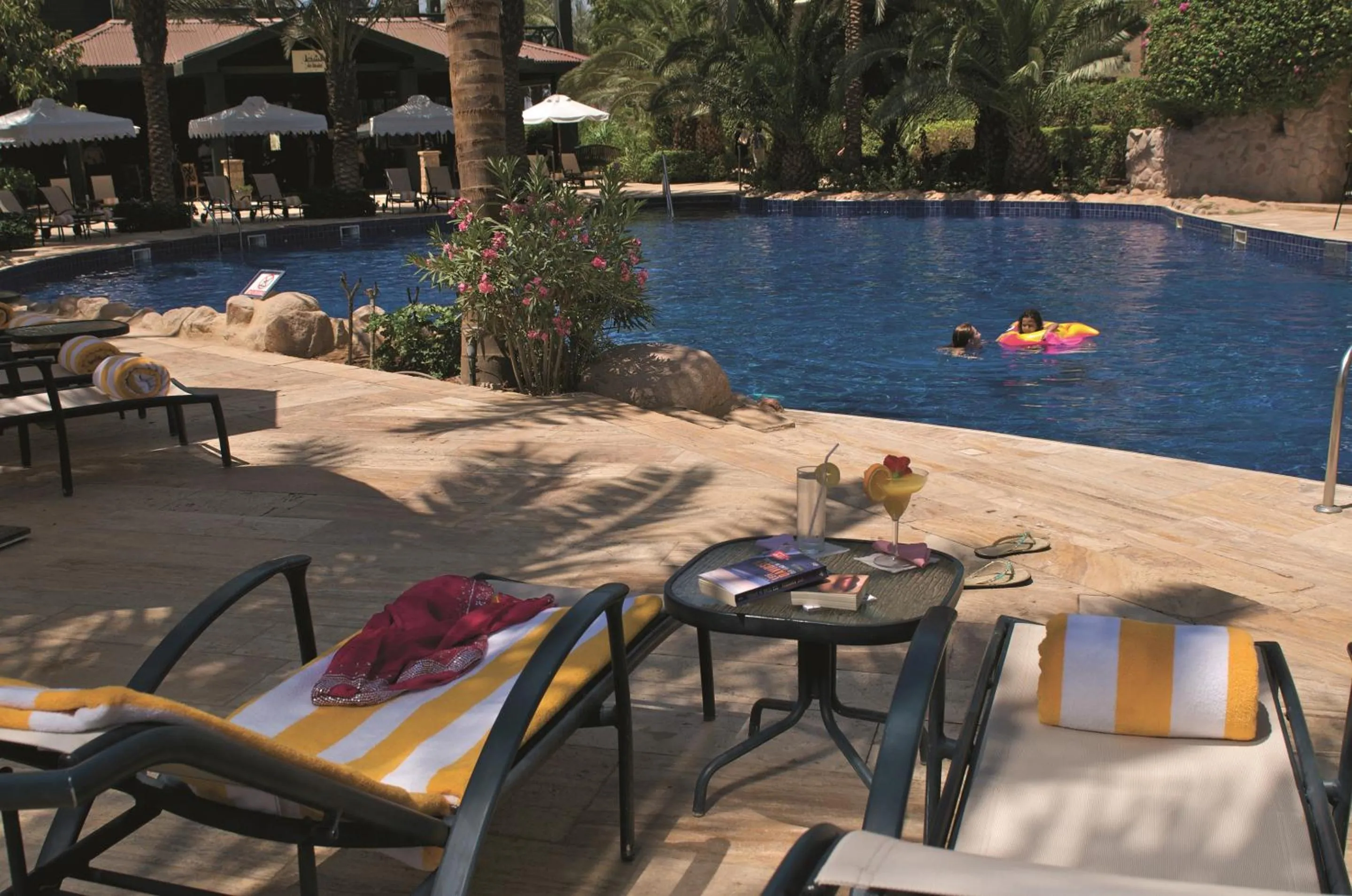 Swimming pool in Mövenpick Resort & Residences Aqaba