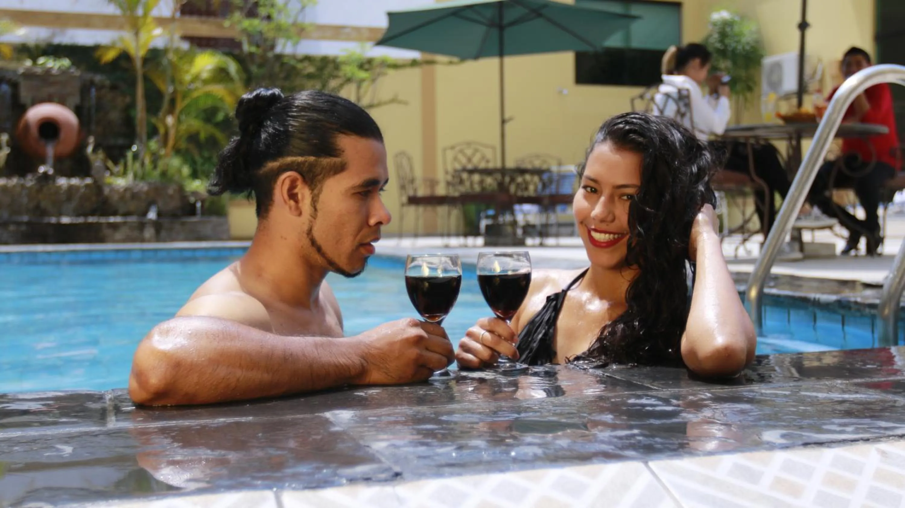 Patio in Hotel Continental Park