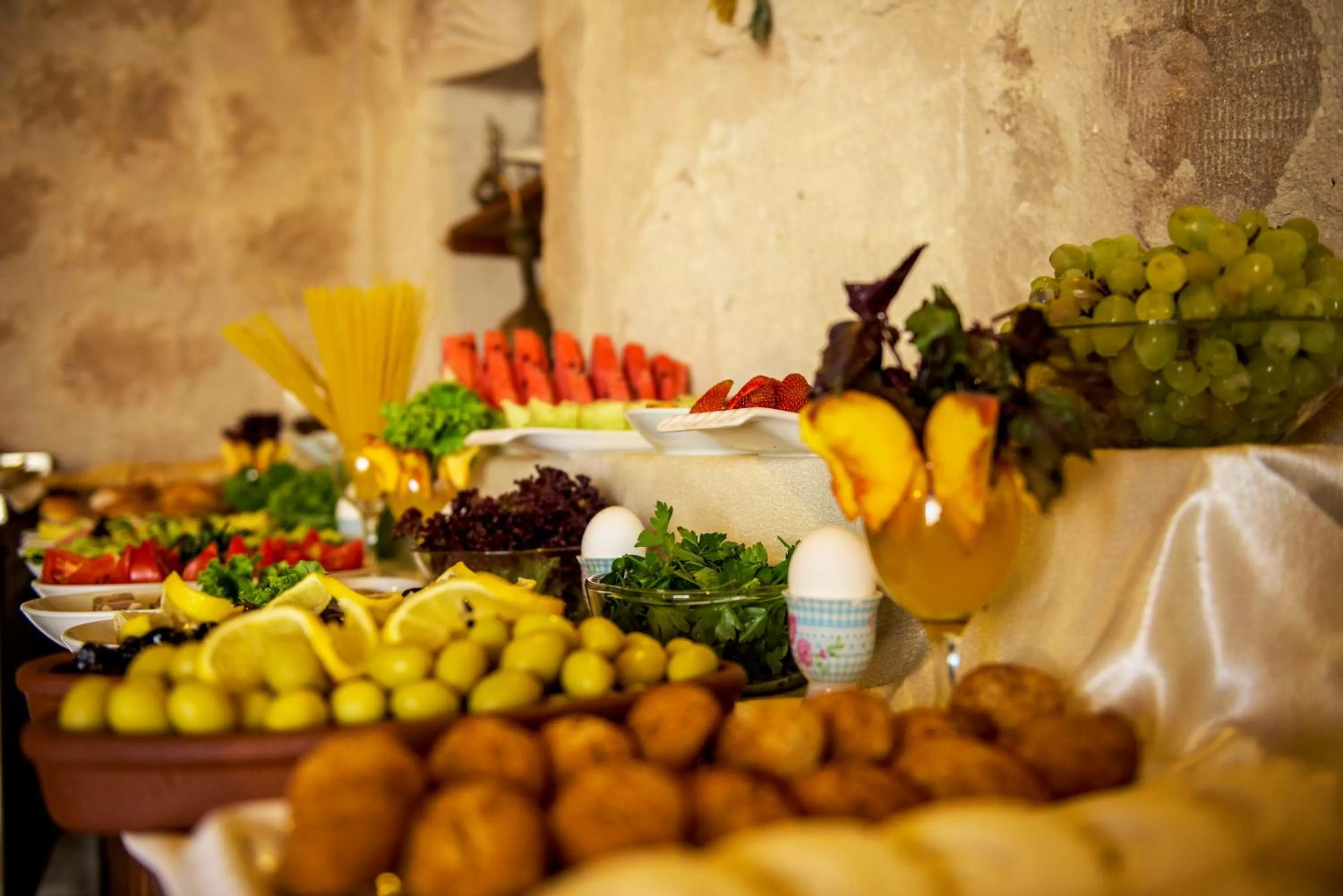 Food and drinks in Aydinli Cave Hotel