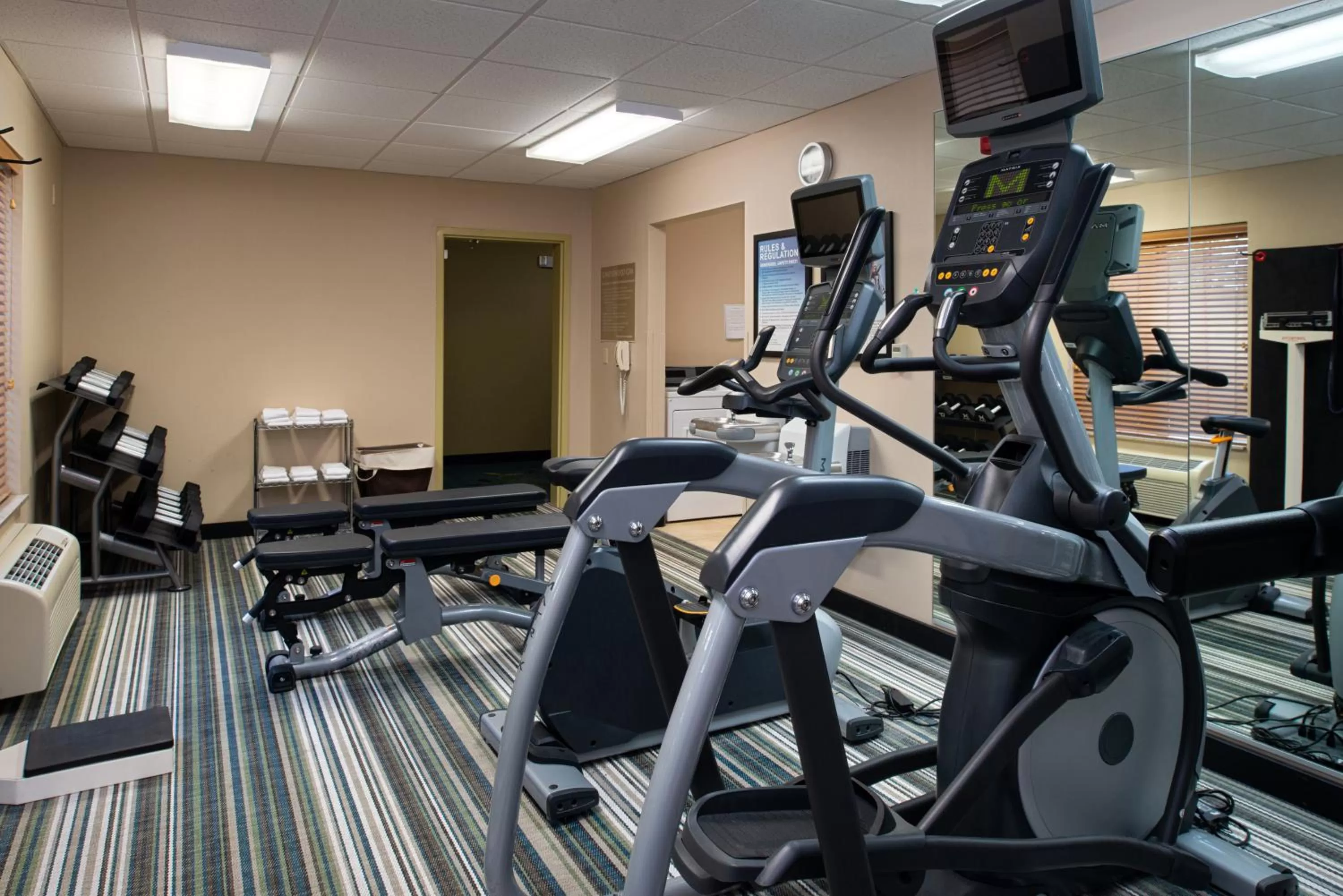Fitness centre/facilities in Candlewood Suites Olathe by IHG