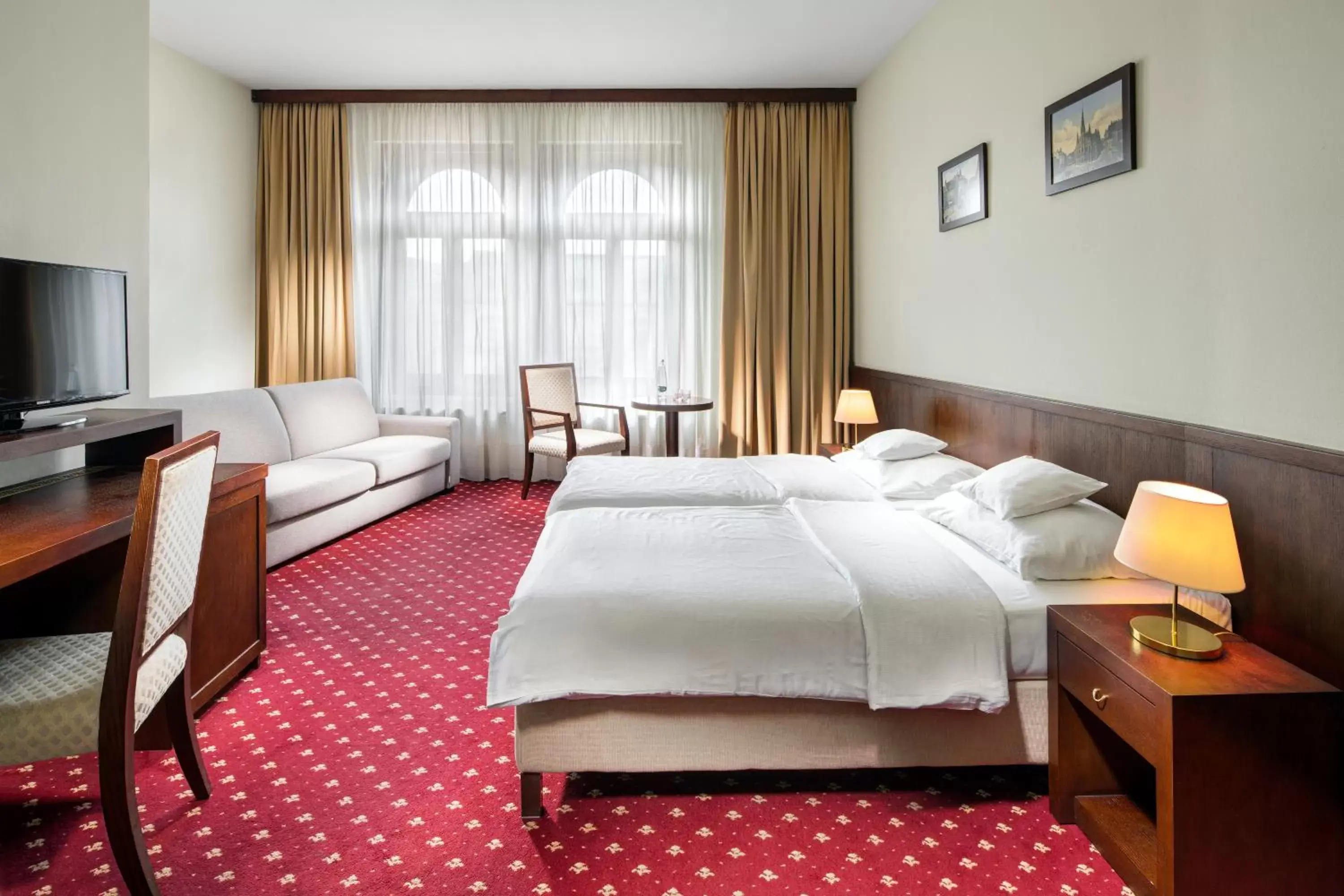Photo of the whole room in Clarion Grandhotel Zlaty Lev