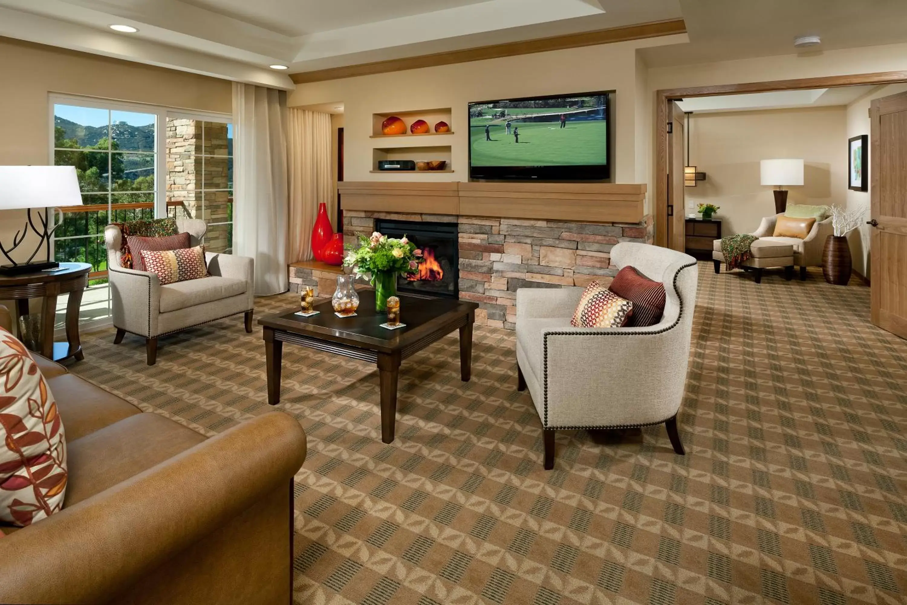 Living room, Lounge/Bar in Hyatt Vacation Club at the Welk