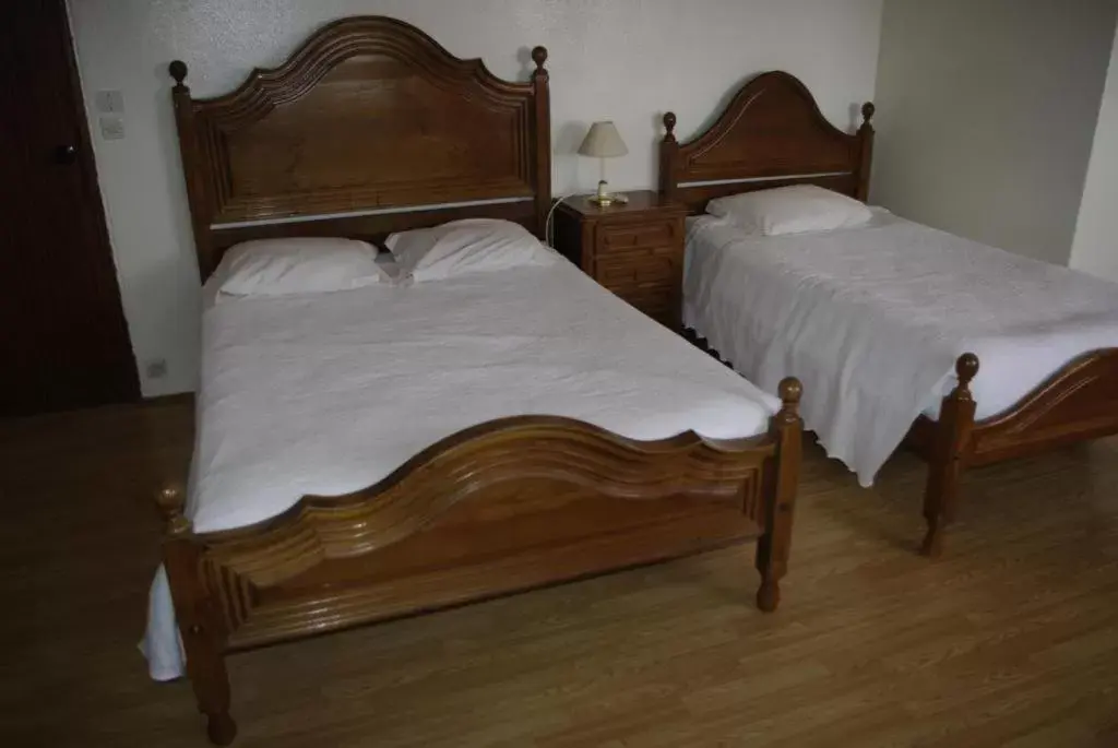 Bed in Hotel D Joao Miranda do douro