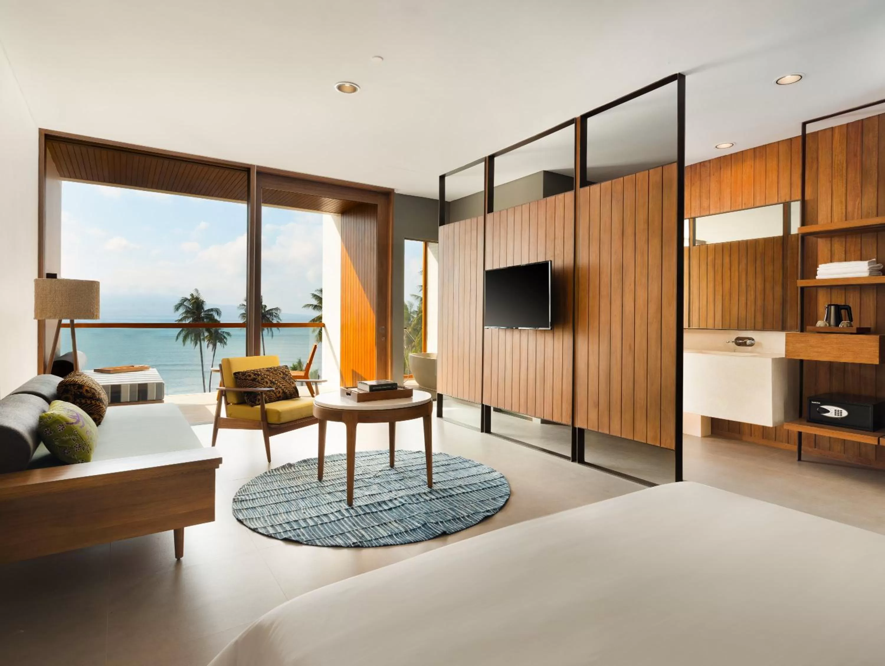 Photo of the whole room, Bed in Dialoog Banyuwangi