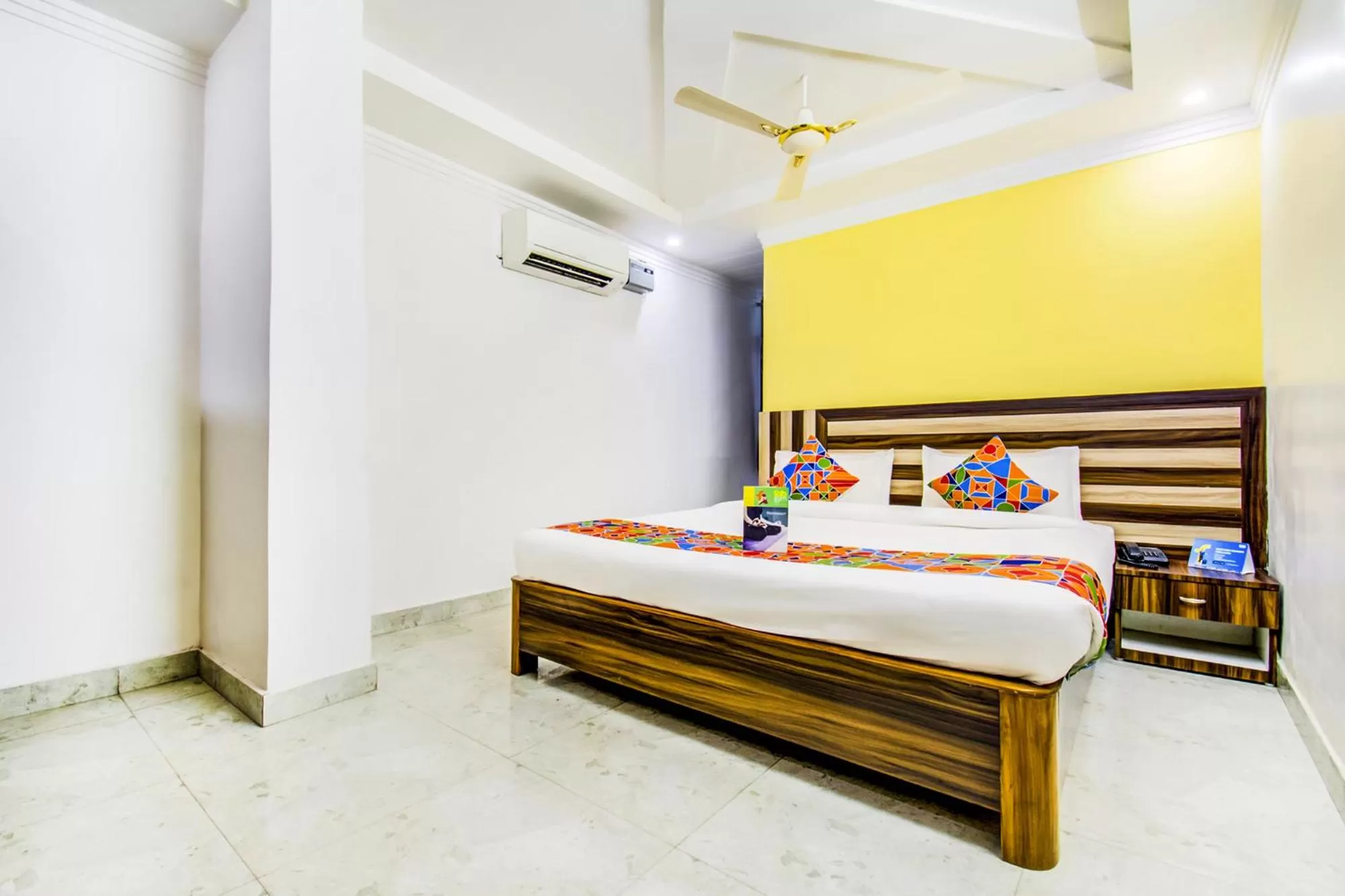 Bedroom, Bed in FabHotel Grand Sheela