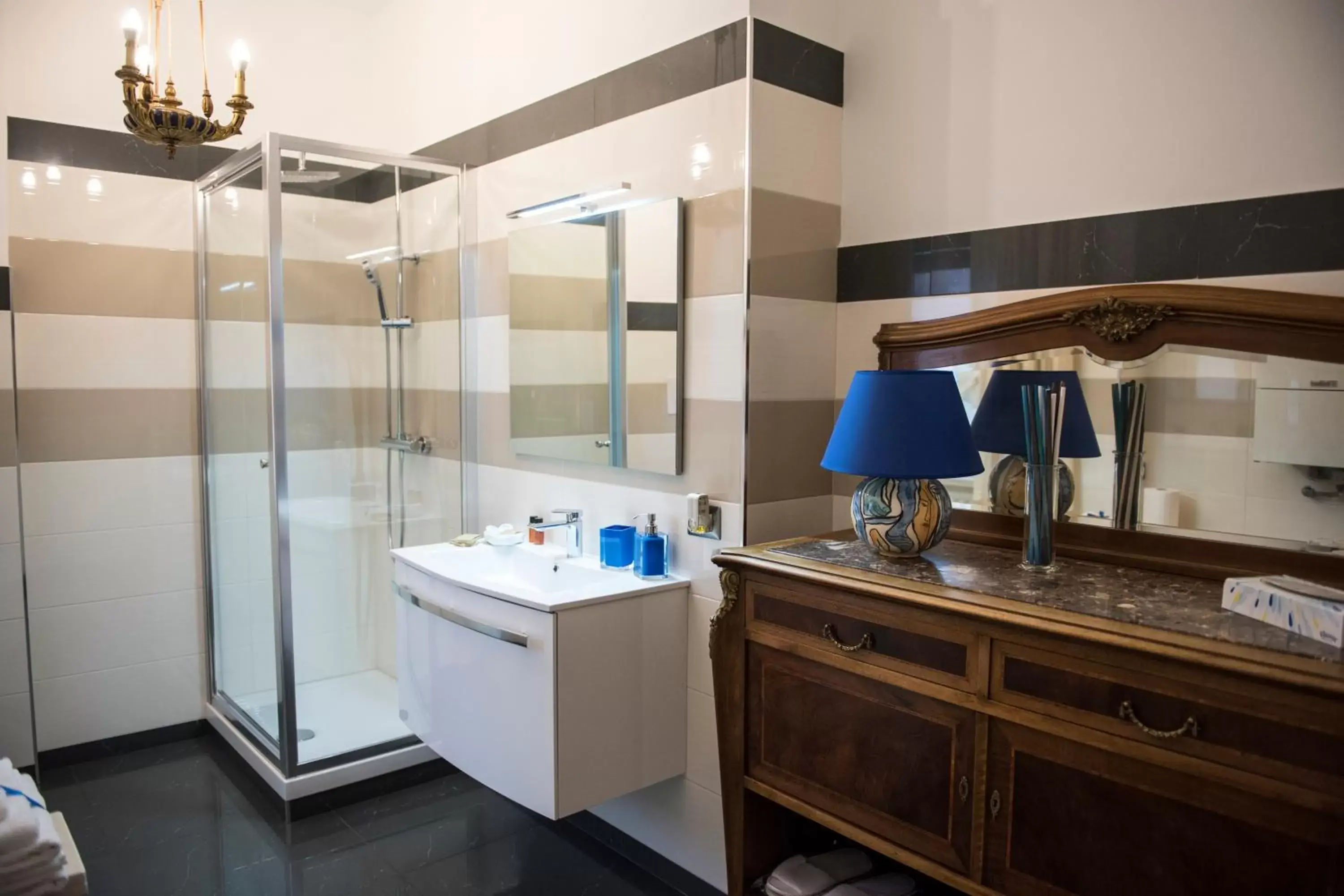 Bathroom in B&B La Vetta -petite SPA-