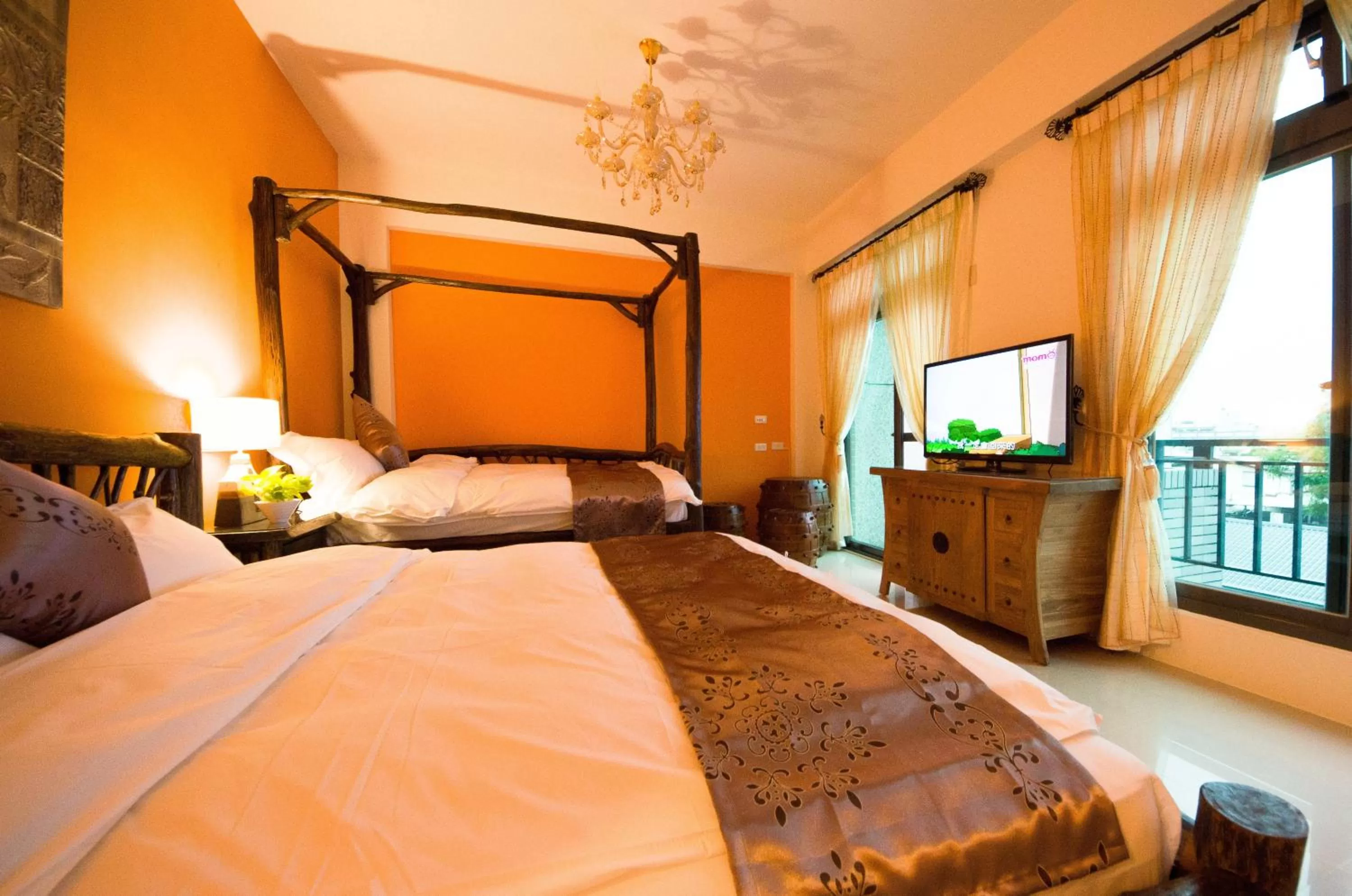 Bedroom in Hualien Leisurely Life B&B