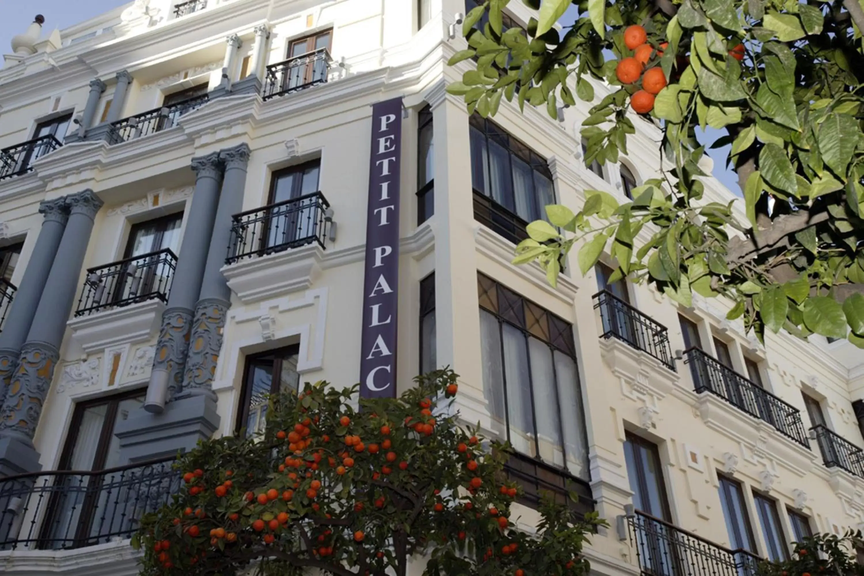 Facade/entrance in Petit Palace Canalejas Sevilla Facade/entrance in Petit Palace Canalejas Sevilla