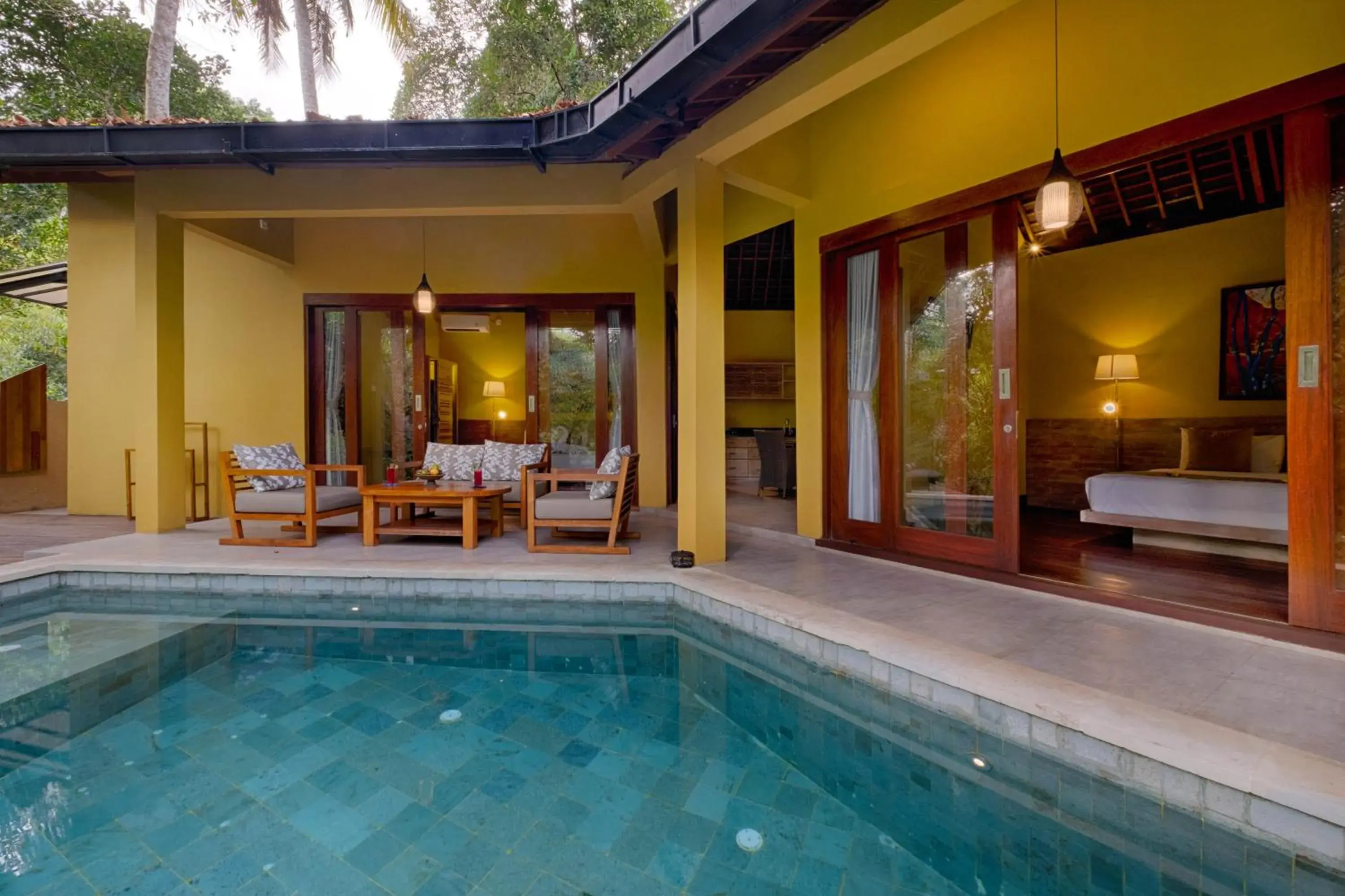 Swimming Pool in Samkhya Villa Ubud