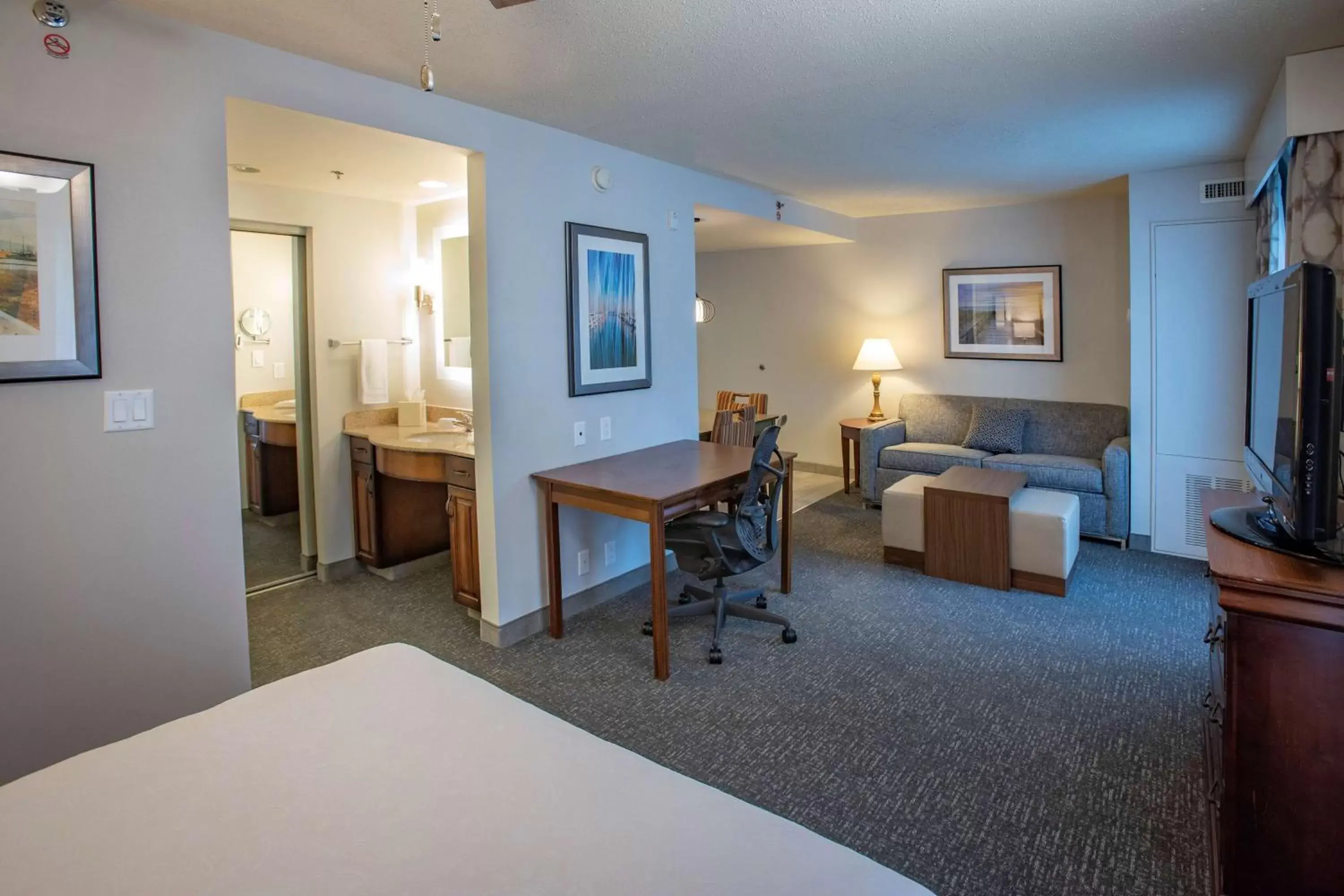 Bedroom in Homewood Suites by Hilton Pensacola Airport-Cordova Mall Area