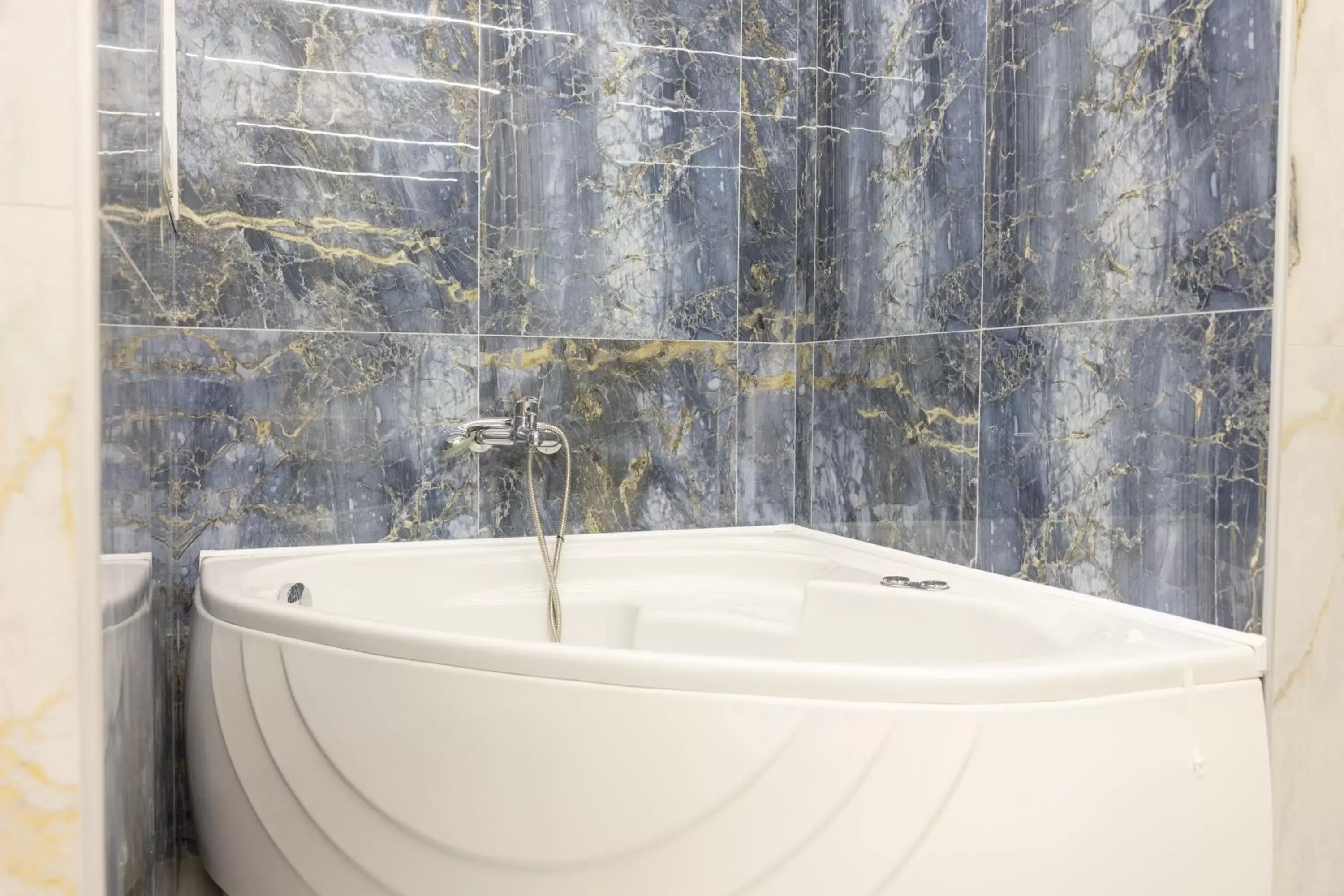 Bathroom in Modern Revival Luxury Hotel