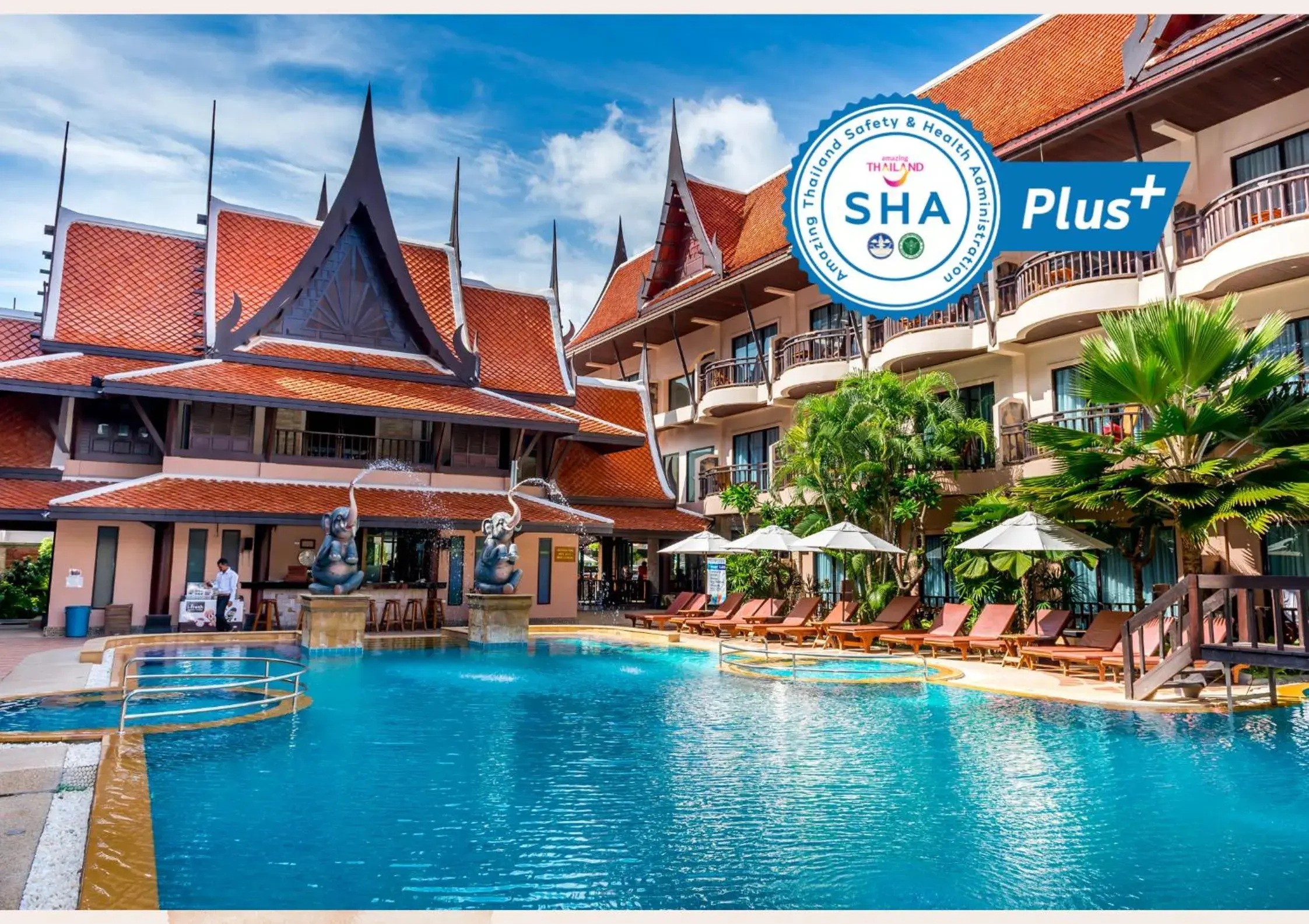 Property building in Nipa Resort, Patong Beach - SHA Extra Plus Property building in Nipa Resort, Patong Beach - SHA Extra Plus