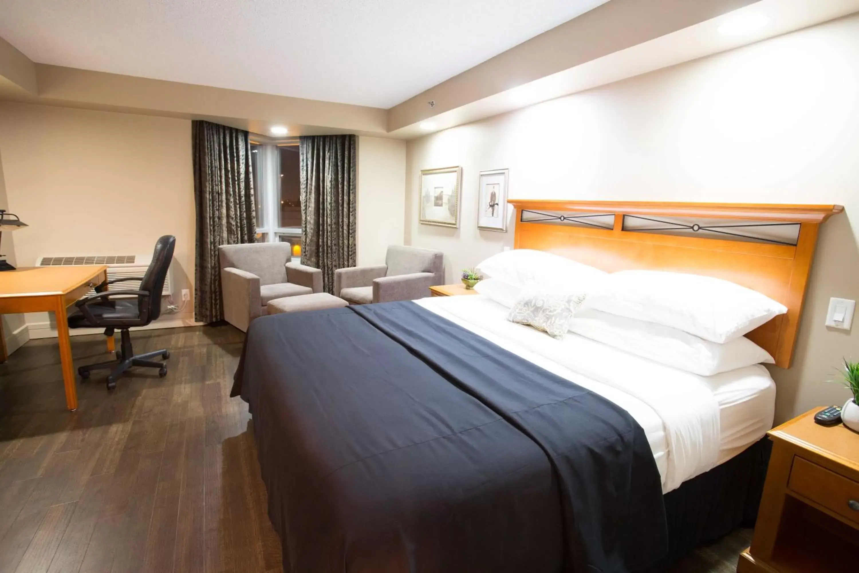 Photo of the whole room, Bed in Royal Hotel West Edmonton, Trademark Collection by Wyndham Photo of the whole room, Bed in Royal Hotel West Edmonton, Trademark Collection by Wyndham