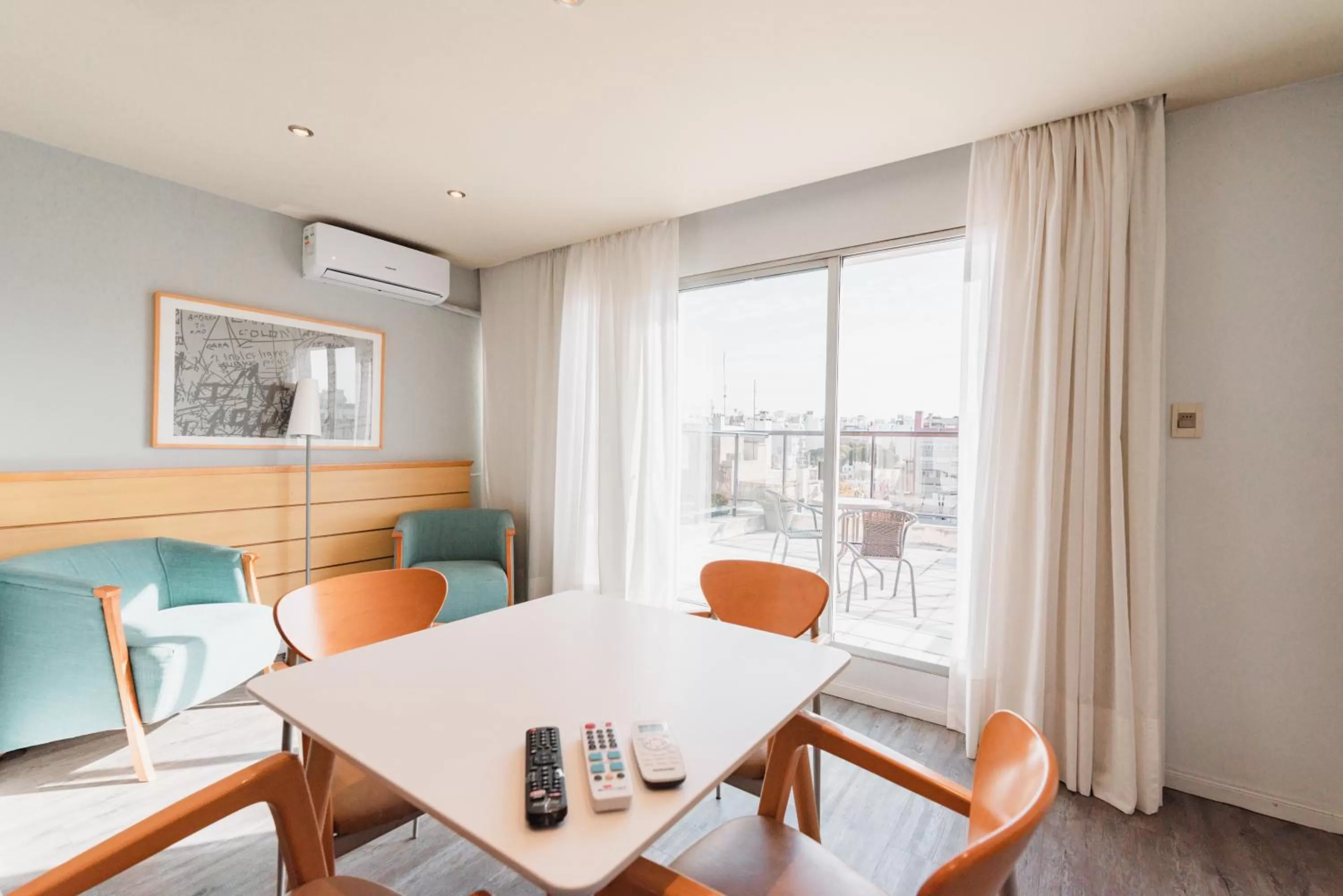 Living room in Punta Trouville Hotel