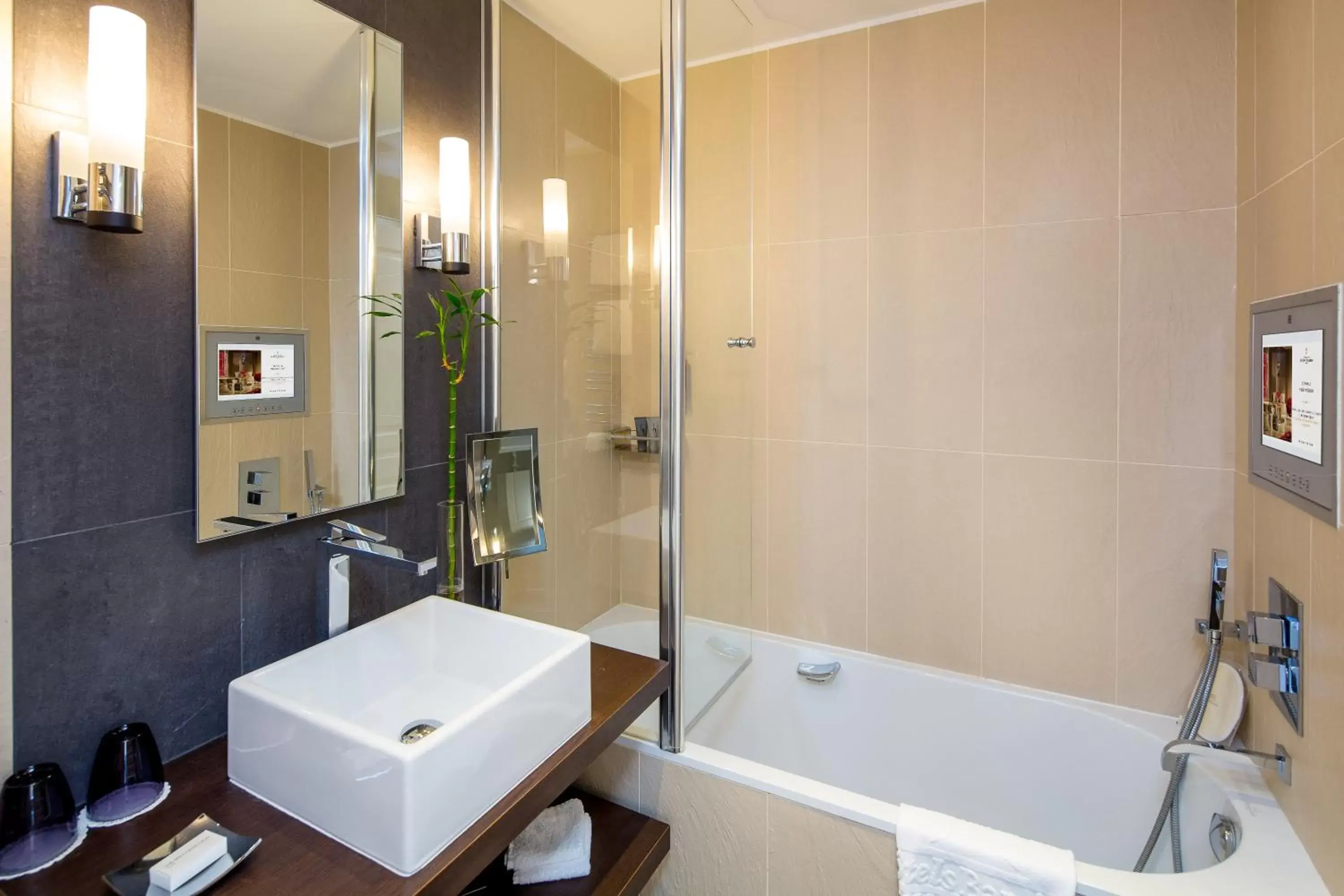 Shower, Bathroom in Hôtel Barrière Le Gray d'Albion