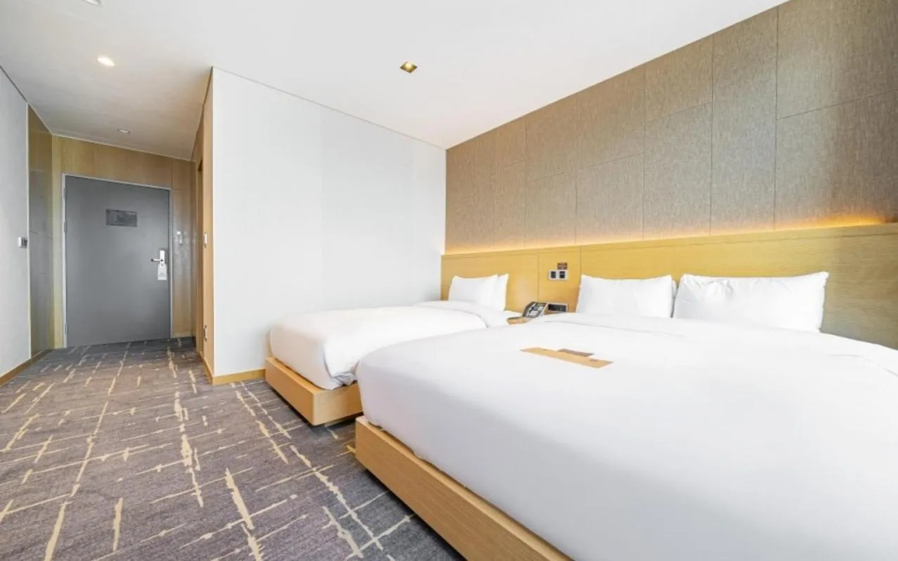 Bed in Sea Cruise Hotel