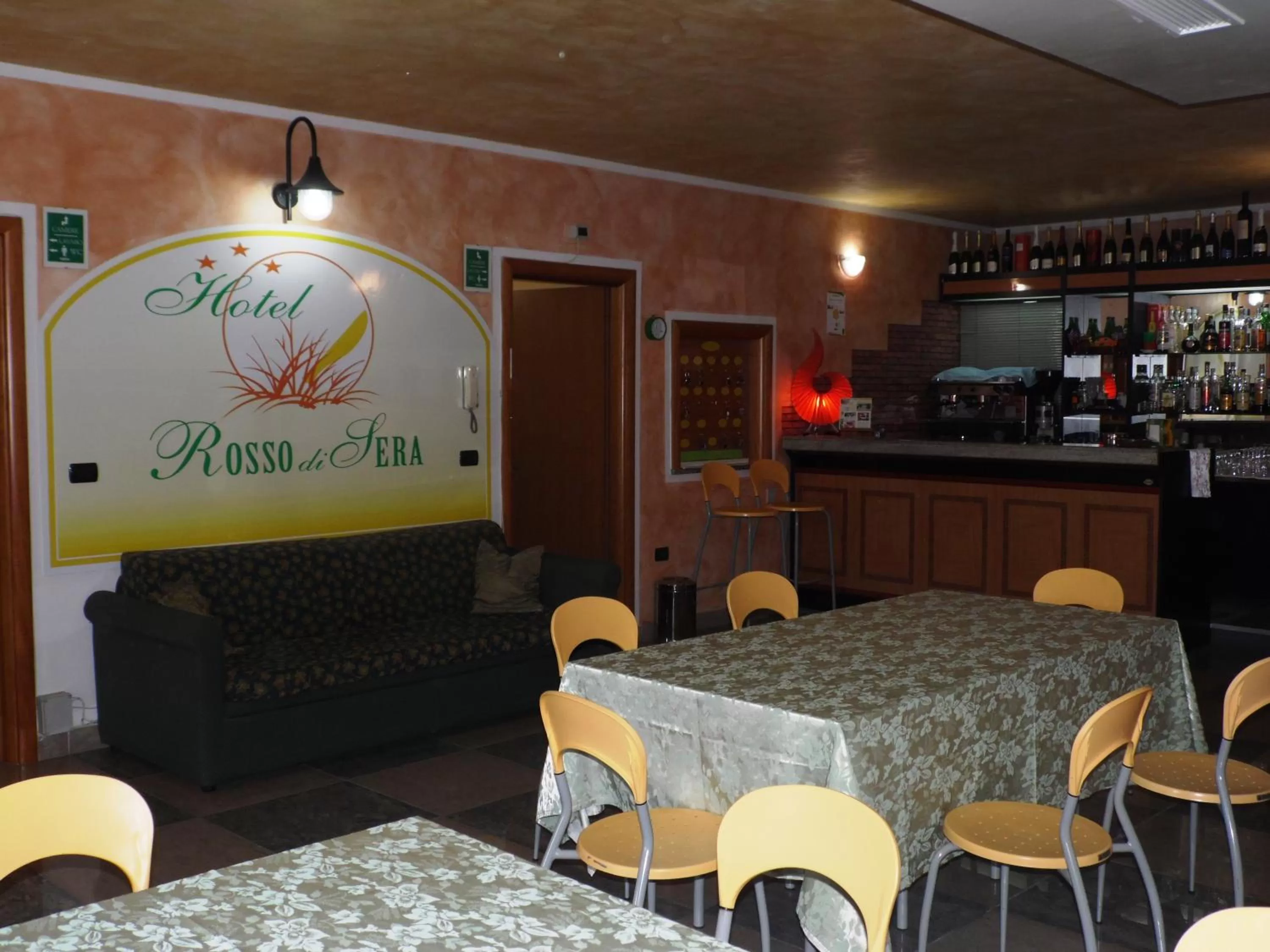 Property logo or sign in Hotel Rosso Di Sera