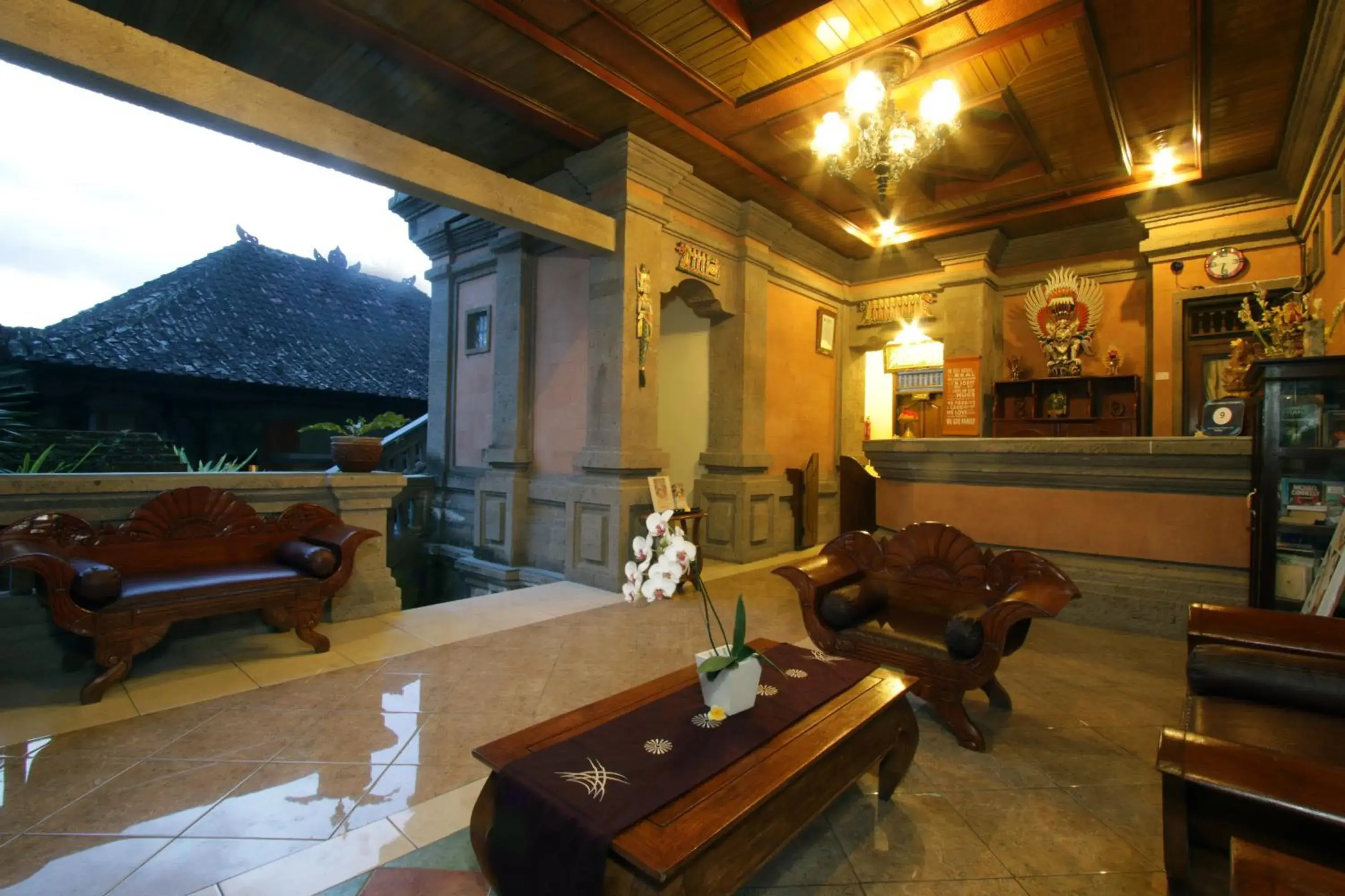 Lobby or reception in Nick's Hidden Cottages by Mahaputra-CHSE Certified Lobby or reception in Nick's Hidden Cottages by Mahaputra-CHSE Certified
