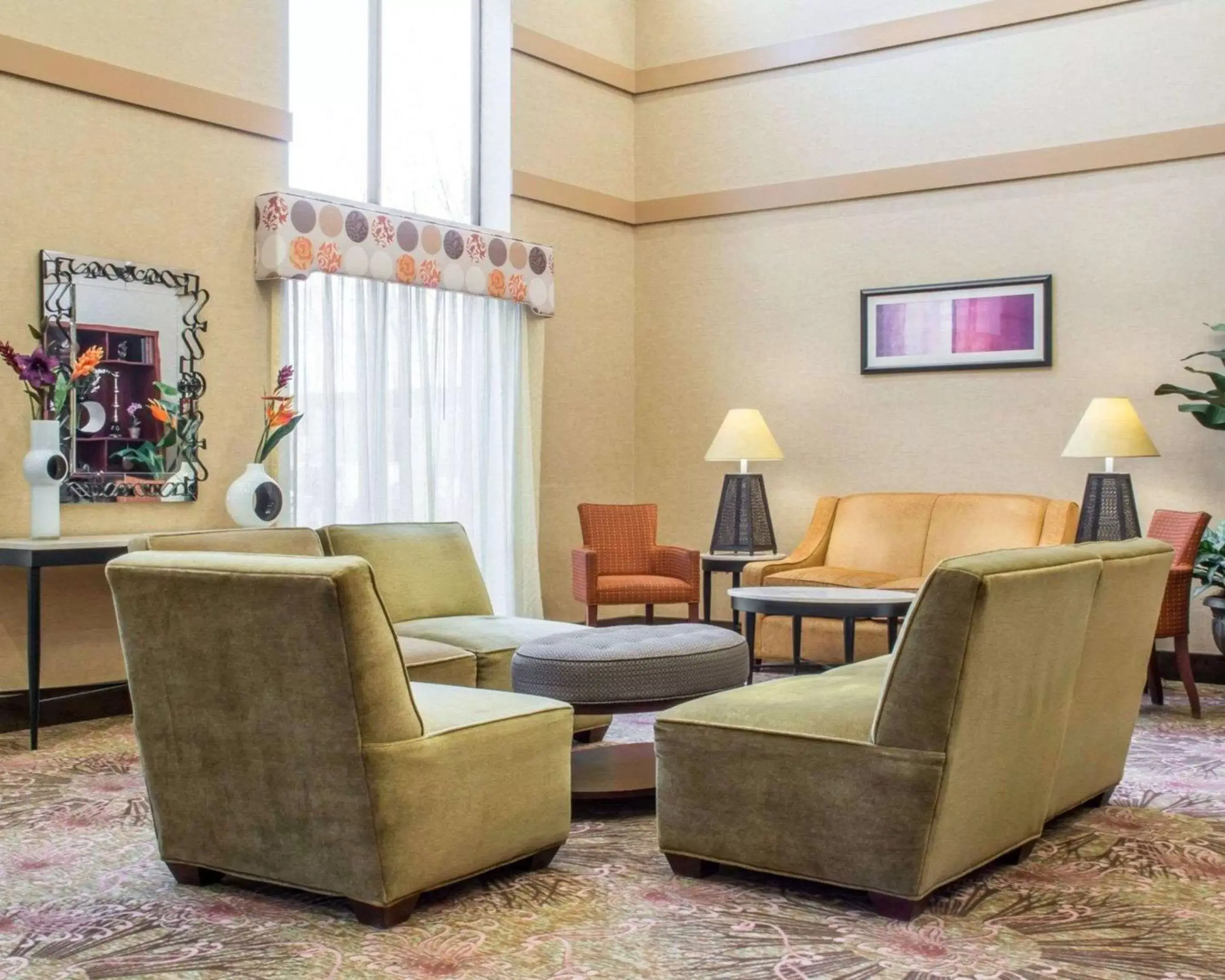 Lobby or reception, Seating Area in Comfort Suites Cicero - Syracuse North