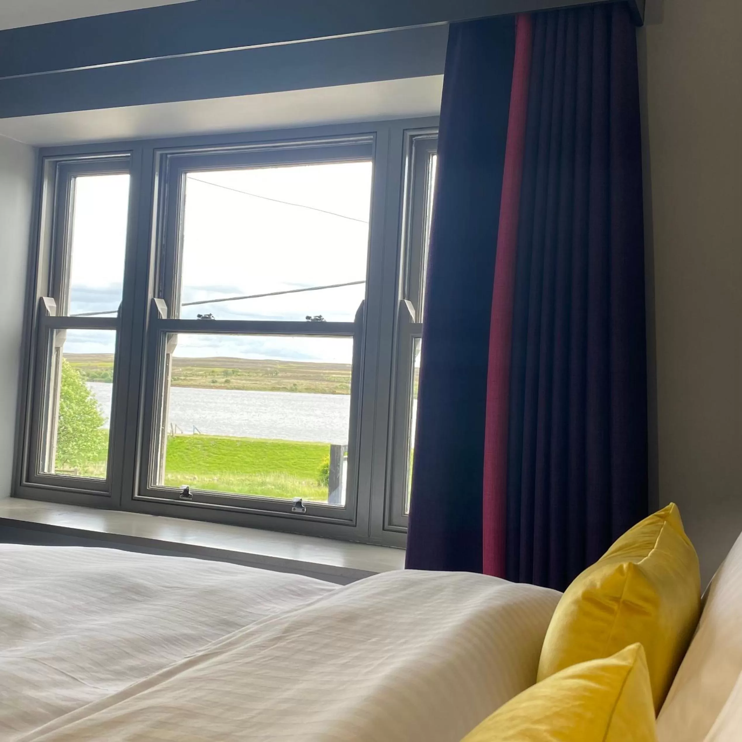 Bed in The Jack and Jill Coaching Inn