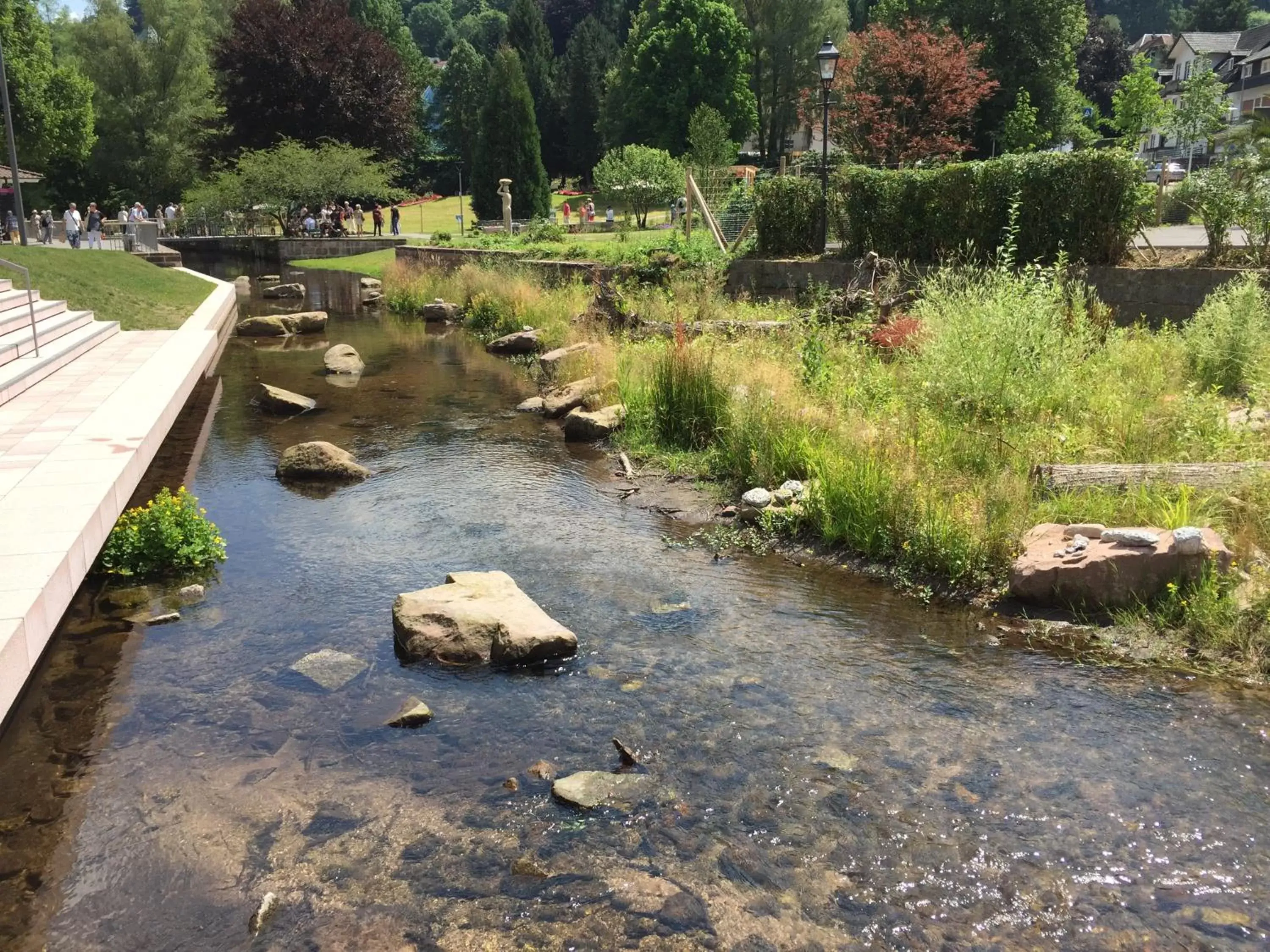 Garden view in Hotel Kull von Schmidsfelden