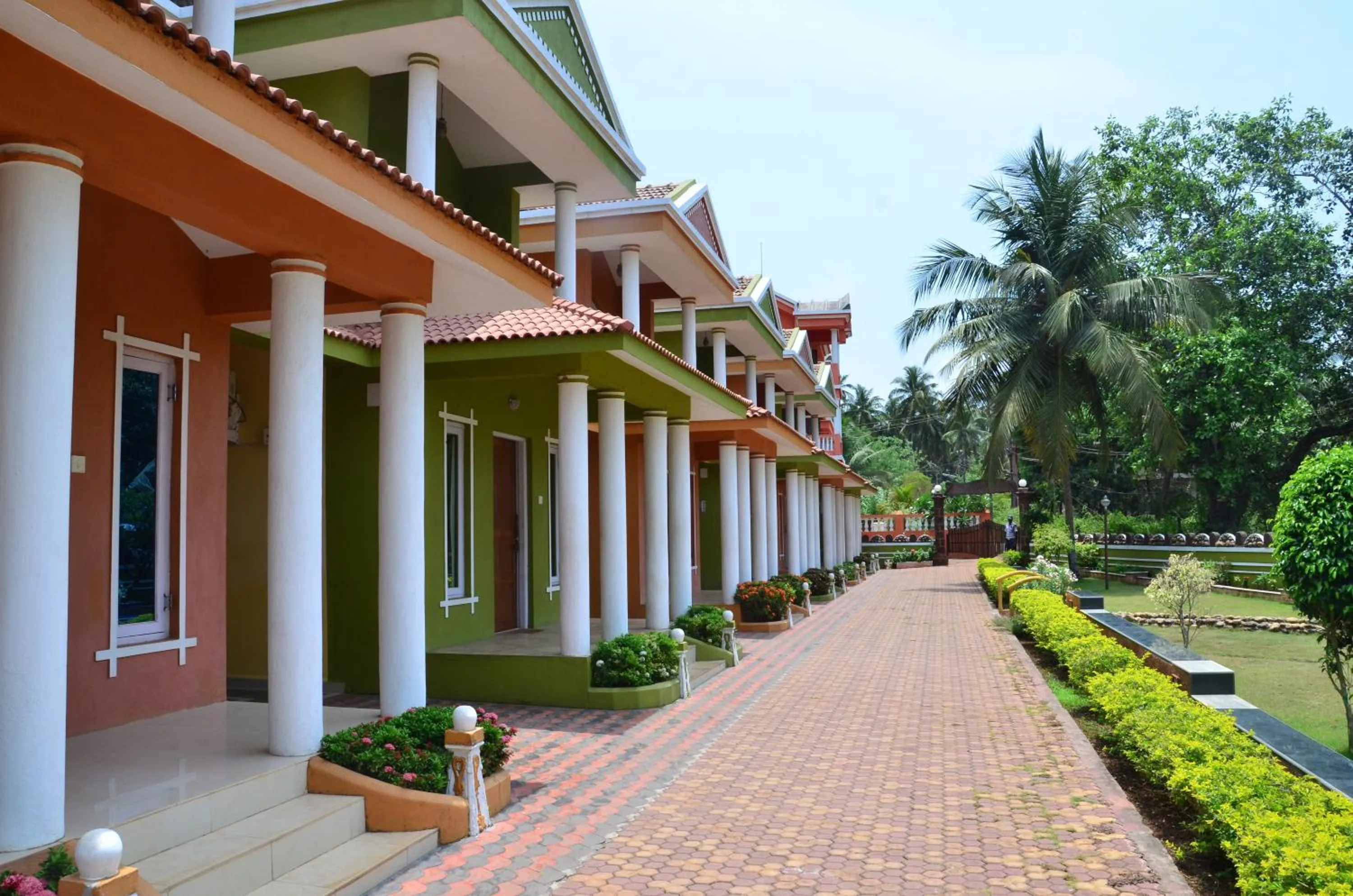Facade/entrance in A's Holiday Beach Resort