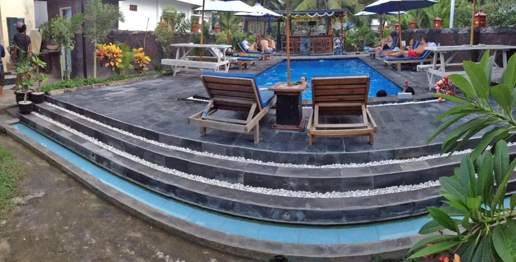 Pool view, Swimming Pool in Colour Cottages