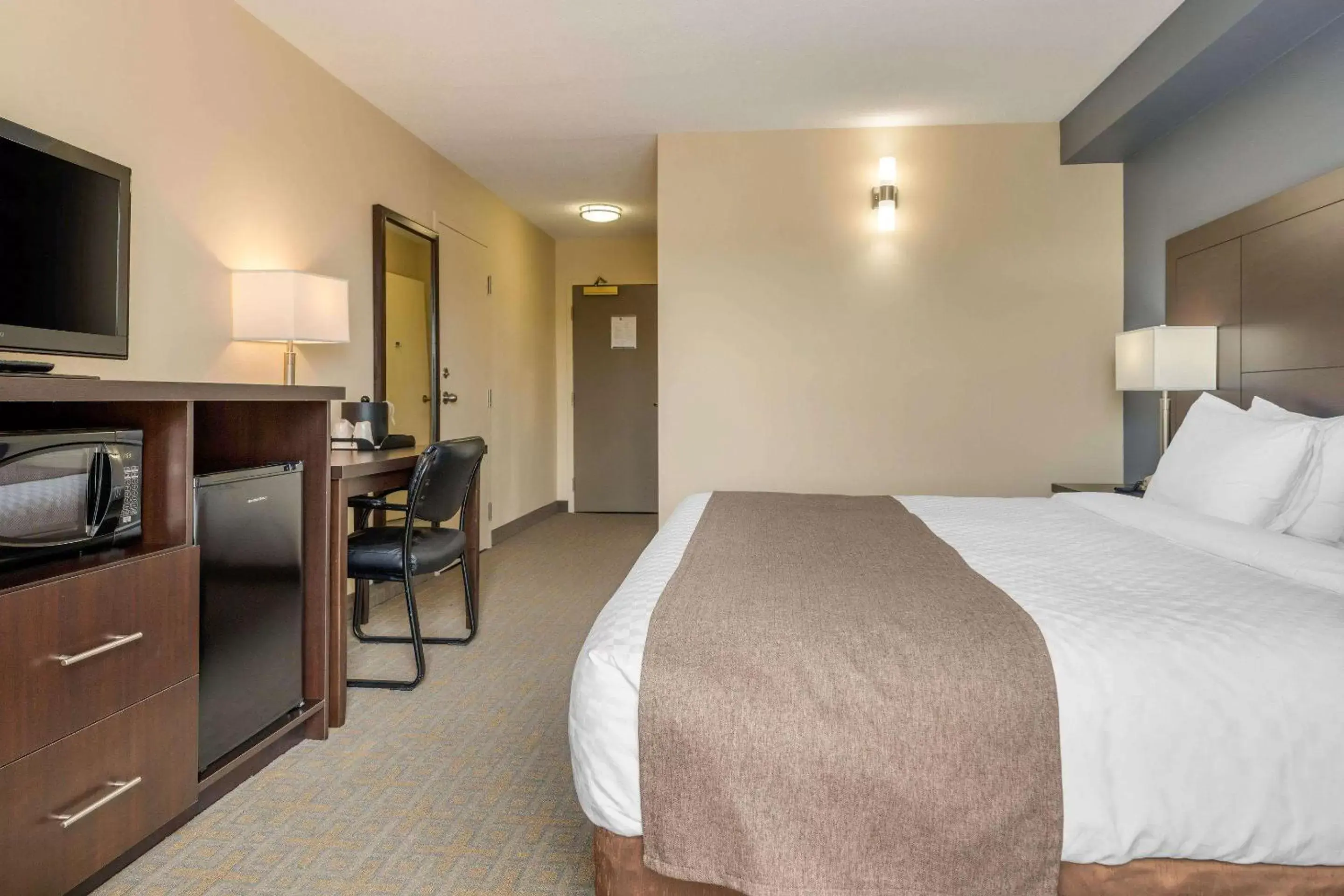 Photo of the whole room, Bed in Quality Inn & Suites