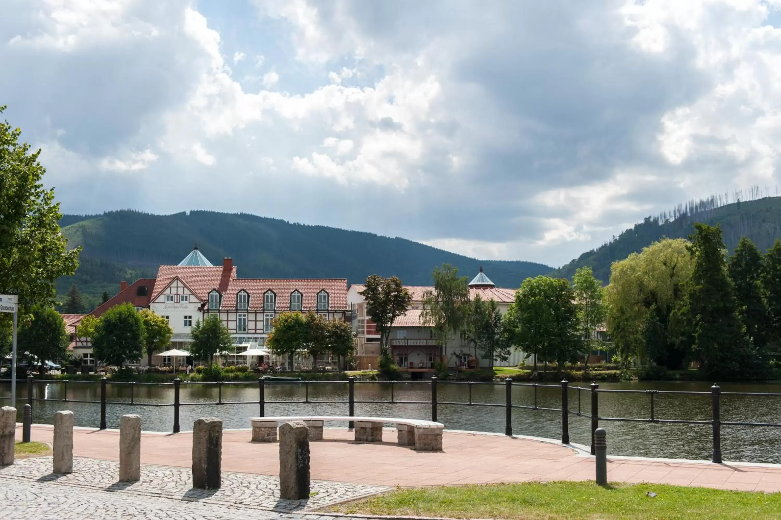 Natural landscape in Landhaus Zu den Rothen Forellen