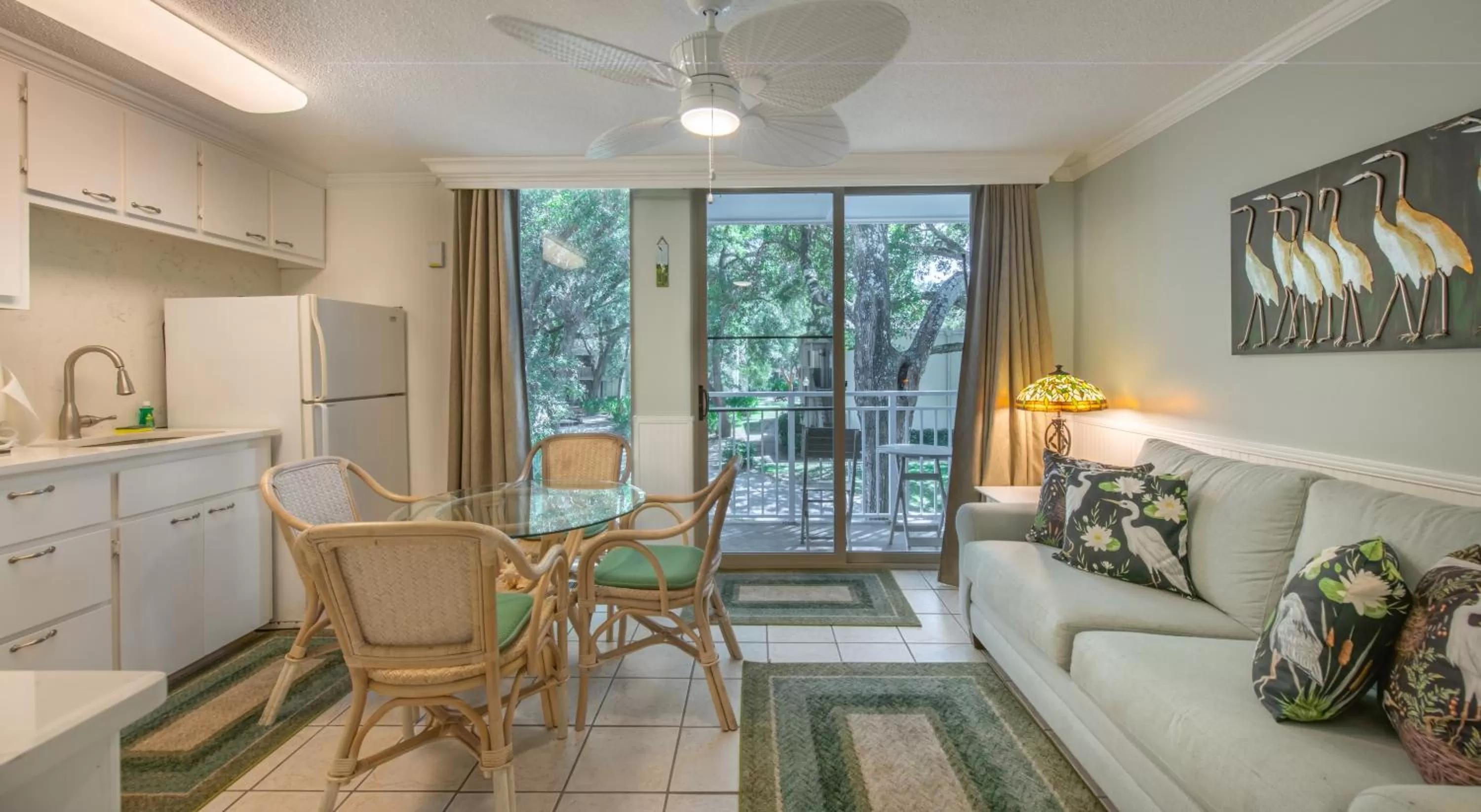 Kitchen or kitchenette in Villas by the Sea Resort & Conference Center