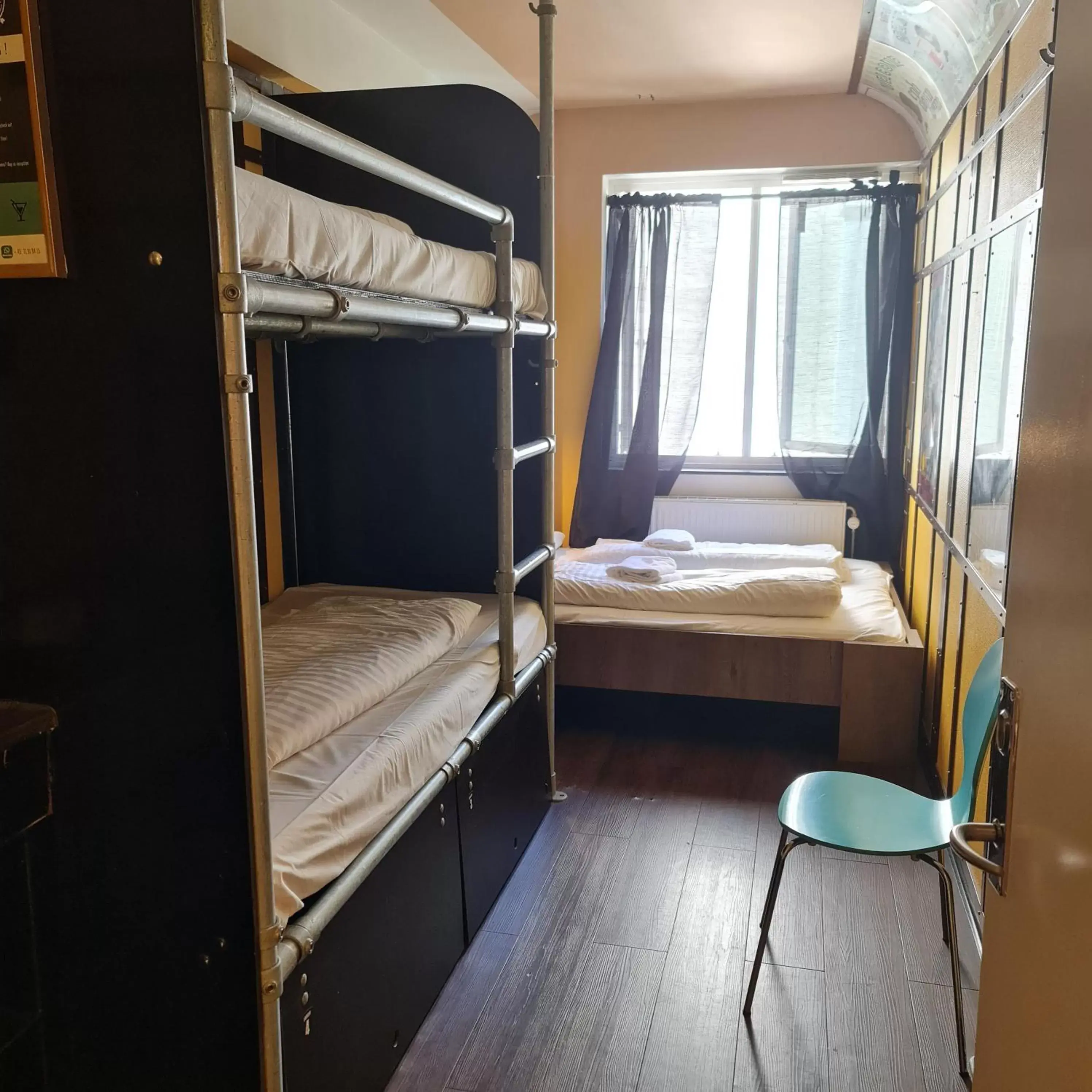 Triple Room in Copenhagen Downtown Hostel