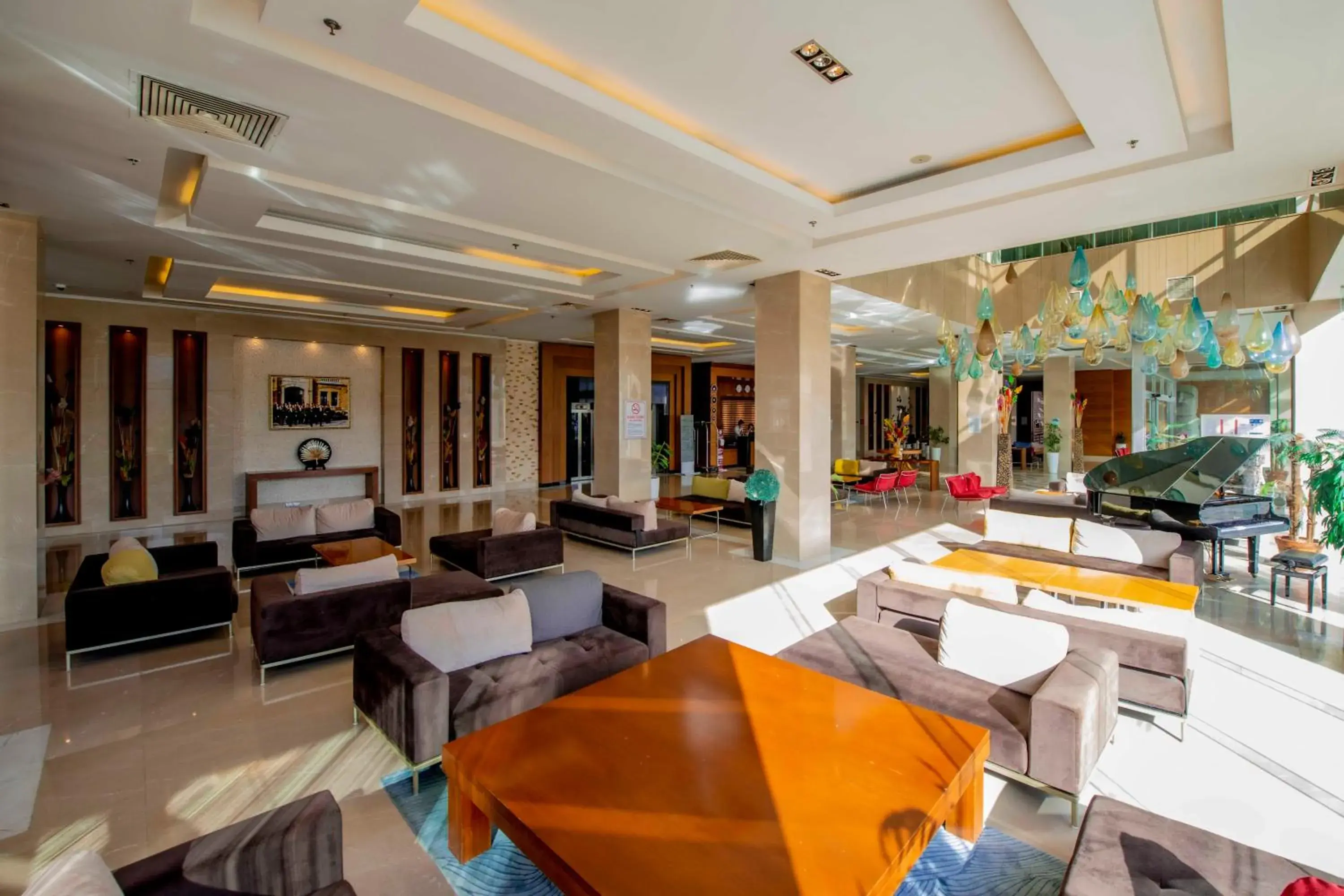 Lobby or reception, Restaurant/Places to Eat in Jura Hotels Afyon Thermal