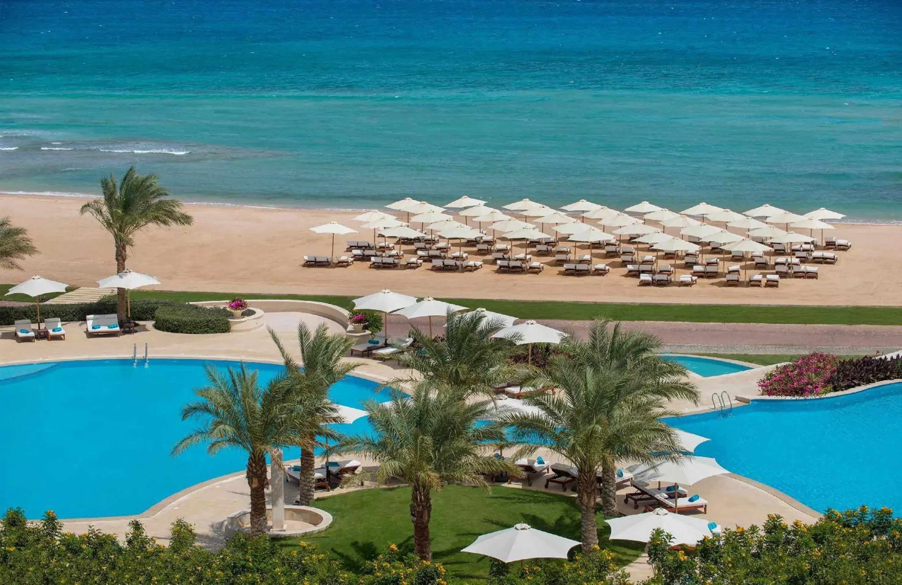 Beach, Pool View in Baron Palace Sahl Hasheesh