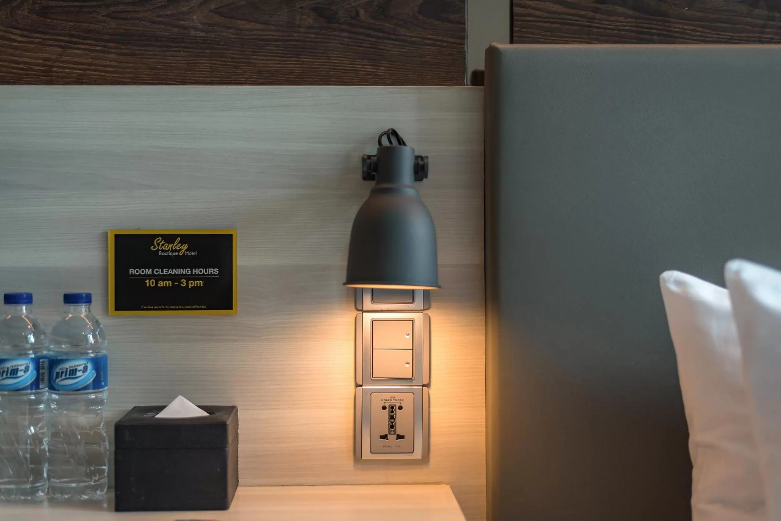 Seating area in Stanley Wahid Hasyim Jakarta