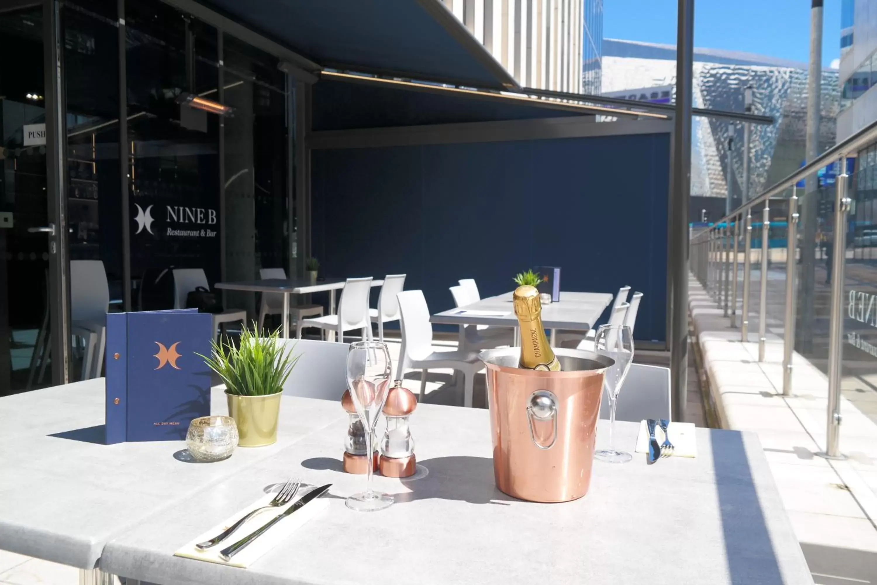 Balcony/Terrace in Novotel Leicester