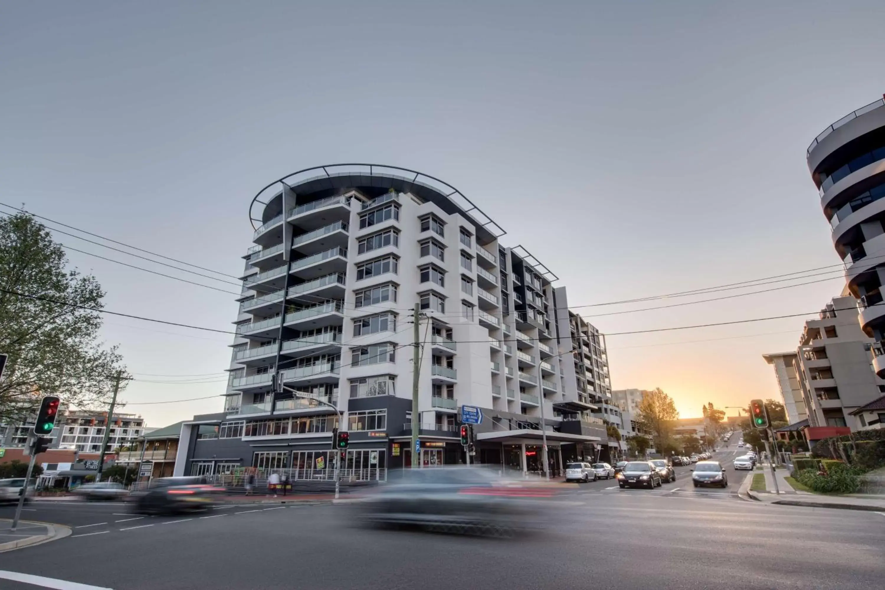 Property building in Adina Apartment Hotel Wollongong