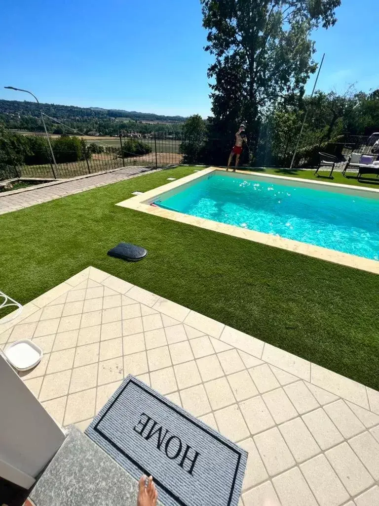 Pool view, Swimming Pool in B&B LE TERME