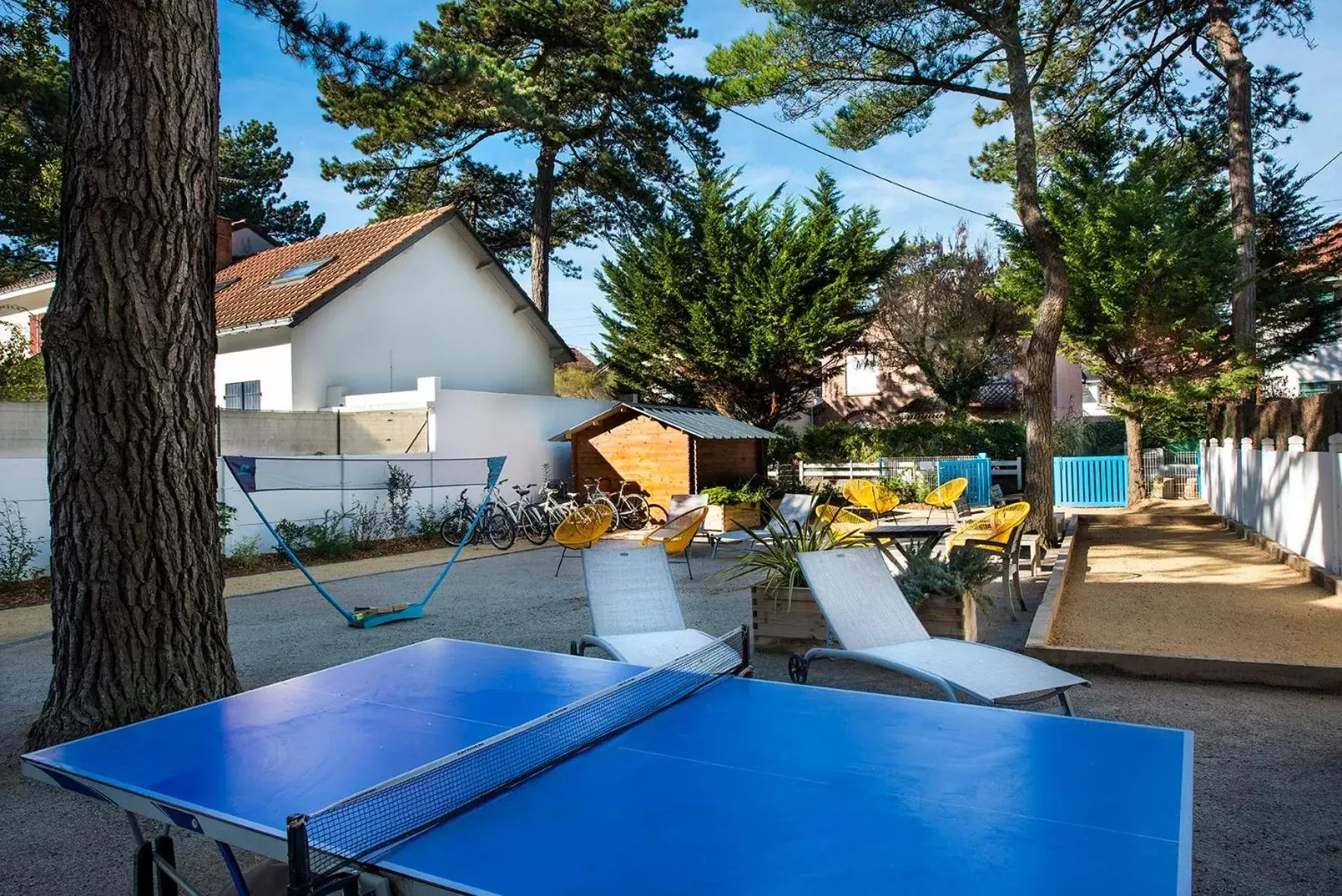 Table tennis in Villa Bettina