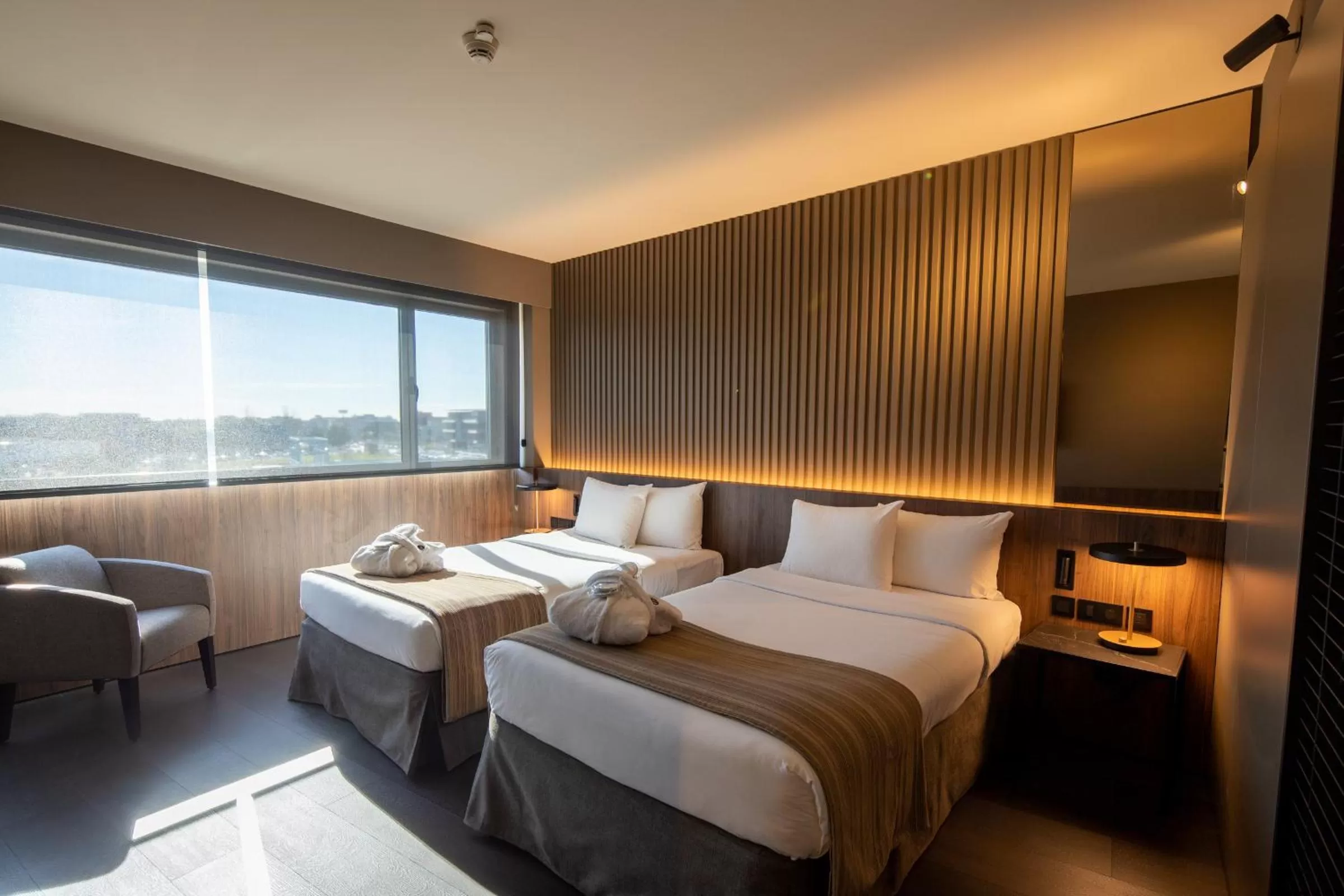 Bed in BAH Barcelona Airport Hotel