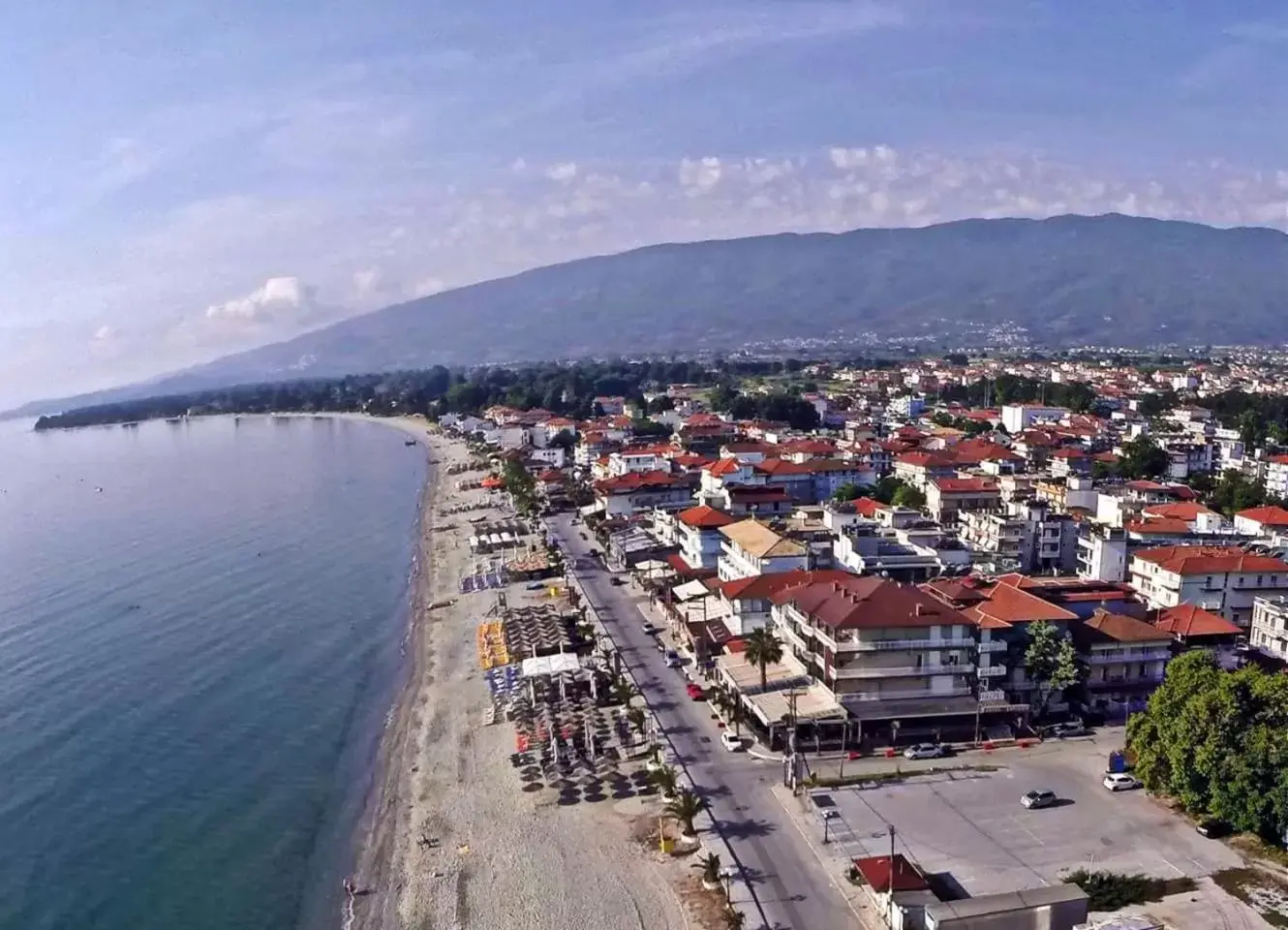 Restaurant/places to eat, Bird's-eye View in Alexandros Hotel